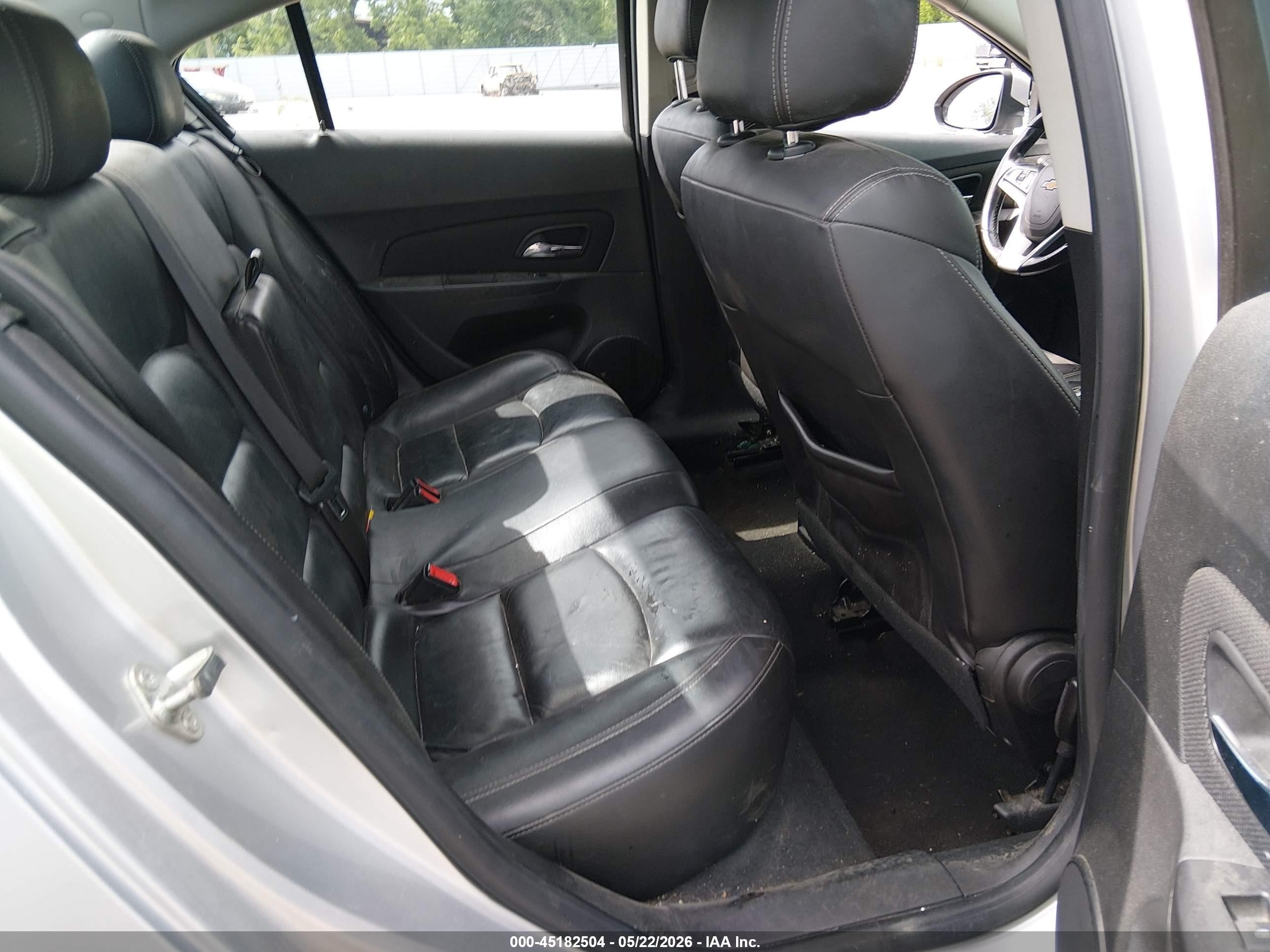 2014 Chevrolet Cruze 2lt Auto Silver vin: 1G1PE5SB3E7408205