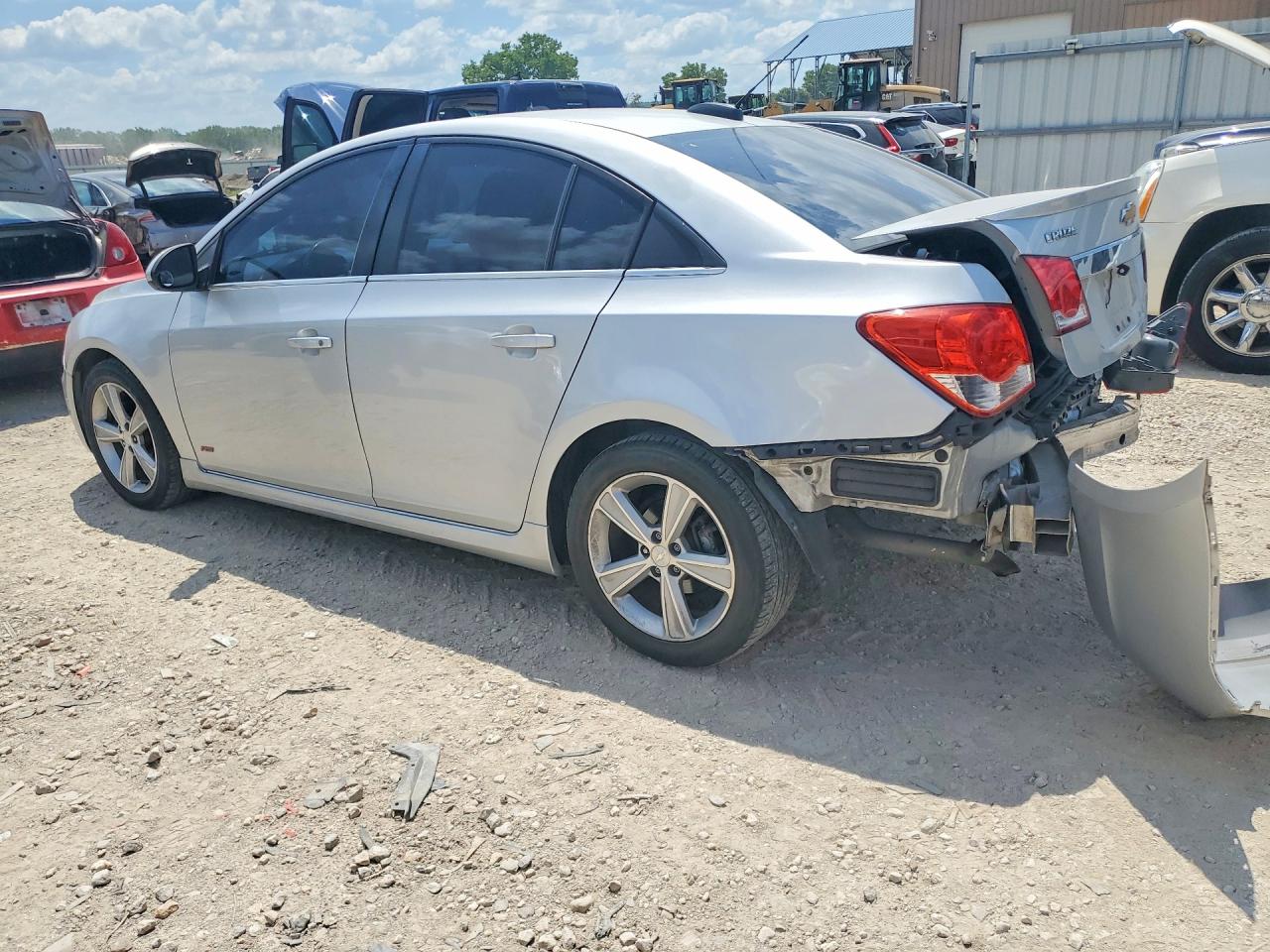 2015 Chevrolet Cruze Lt Gray vin: 1G1PE5SB3F7105586
