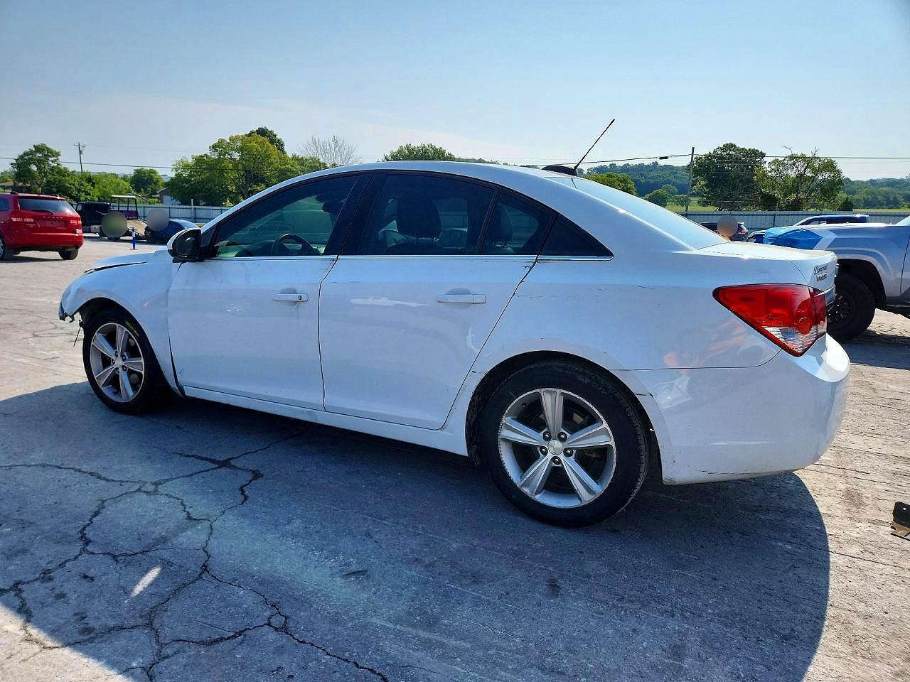 2015 Chevrolet Cruze Lt White vin: 1G1PE5SB3F7154853