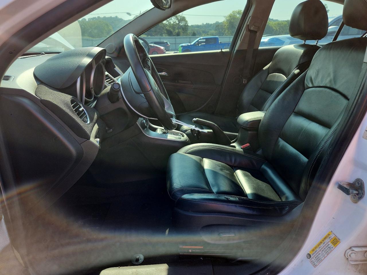 2015 Chevrolet Cruze Lt White vin: 1G1PE5SB3F7154853