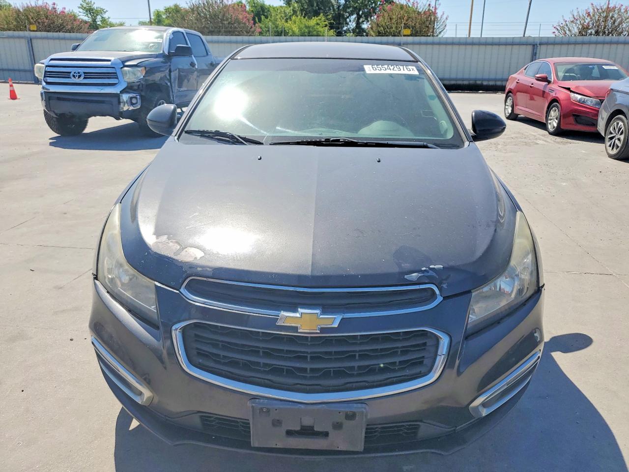2015 Chevrolet Cruze Lt Серый vin: 1G1PE5SB3F7234766
