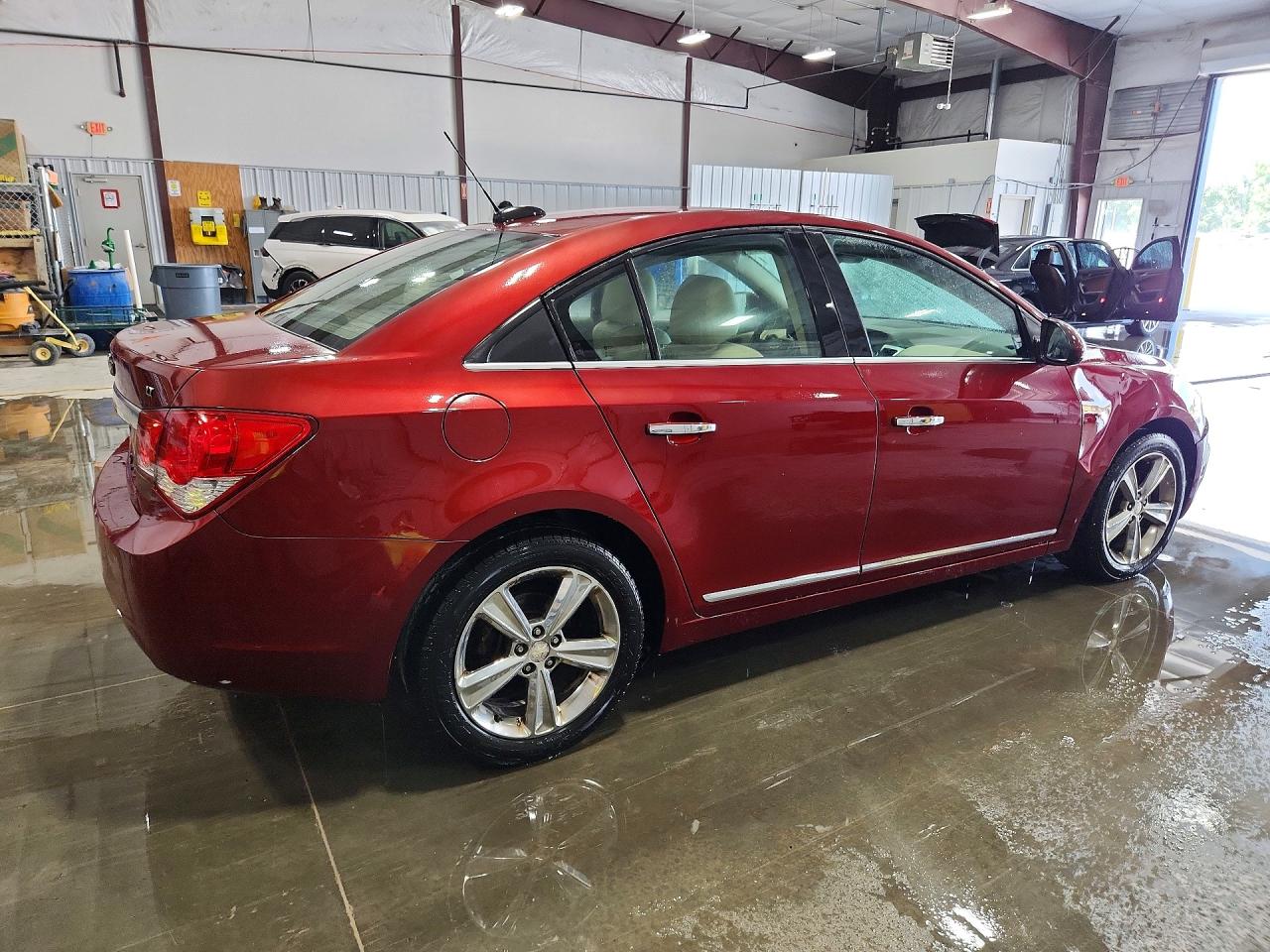 2015 Chevrolet Cruze Lt Maroon vin: 1G1PE5SB3F7259571