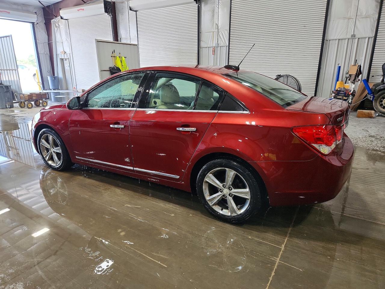 2015 Chevrolet Cruze Lt Maroon vin: 1G1PE5SB3F7259571