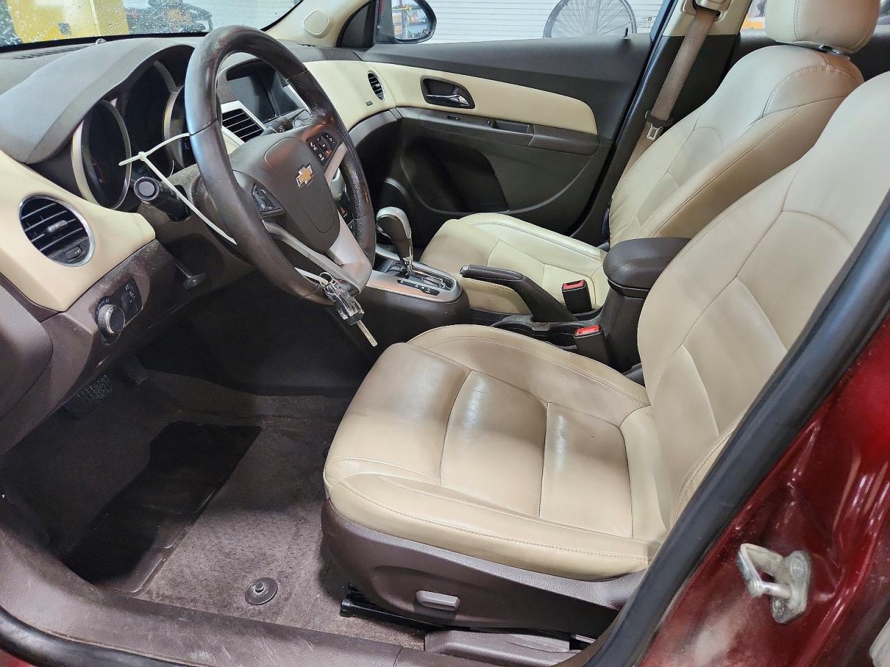 2015 Chevrolet Cruze Lt Maroon vin: 1G1PE5SB3F7259571
