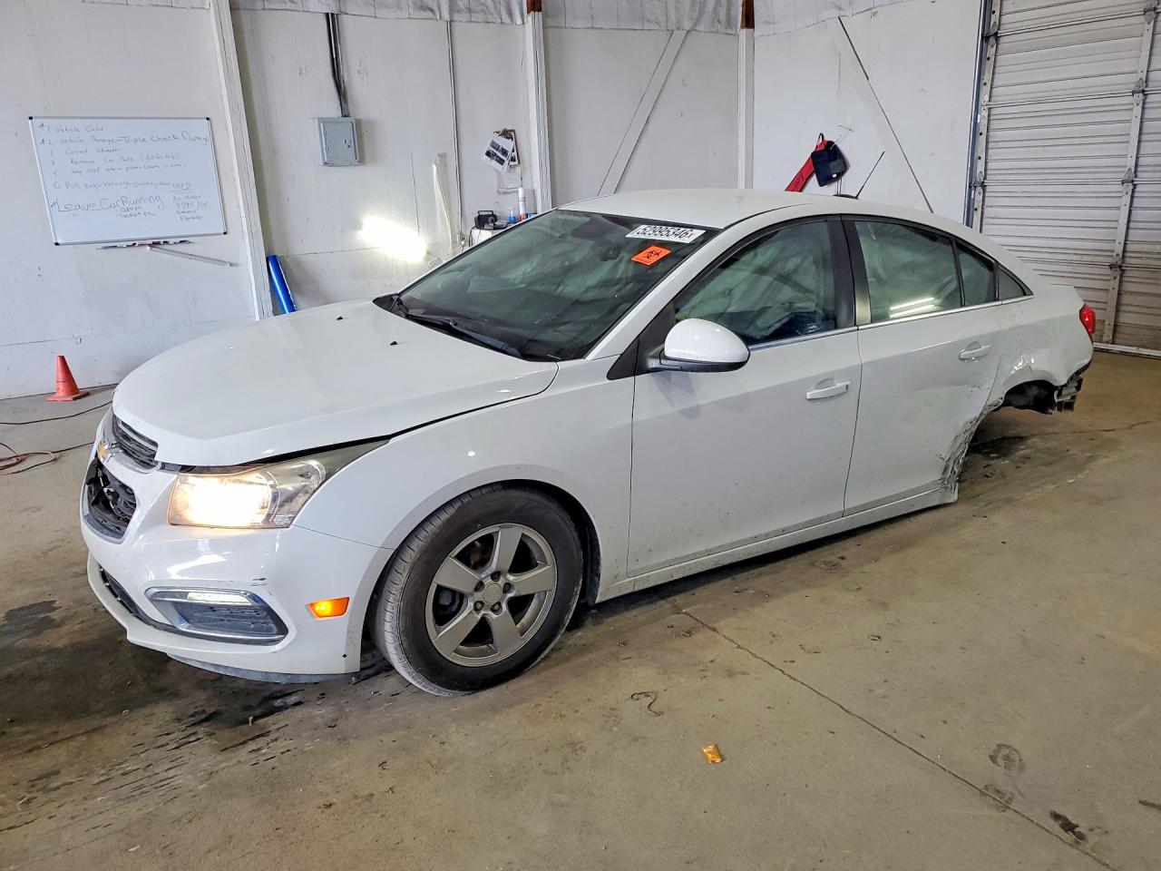 2016 Chevrolet Cruze Limited Lt Белый vin: 1G1PE5SB3G7227902