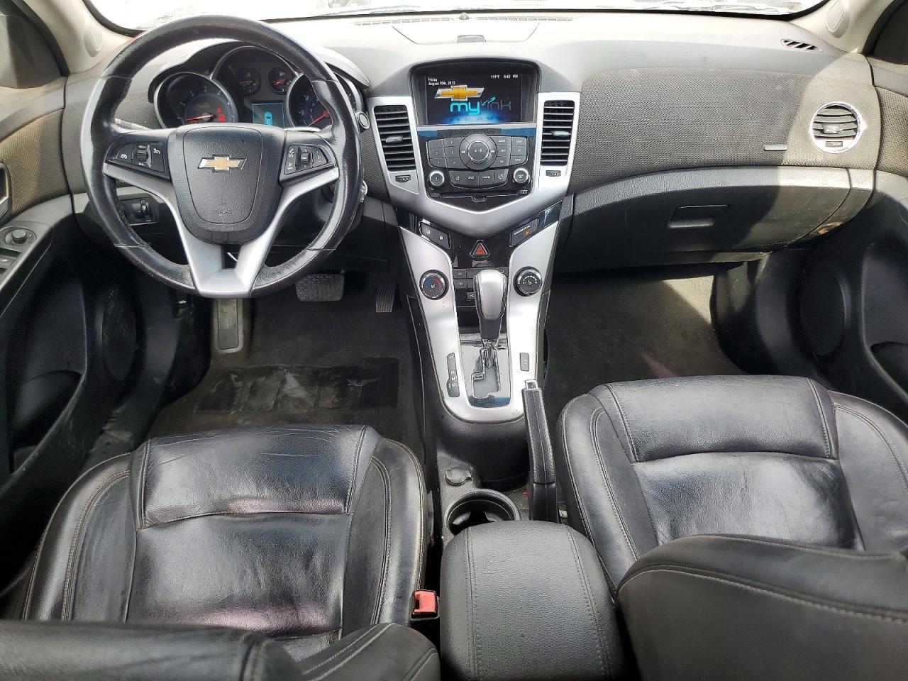 2013 Chevrolet Cruze Lt White vin: 1G1PE5SB4D7102354
