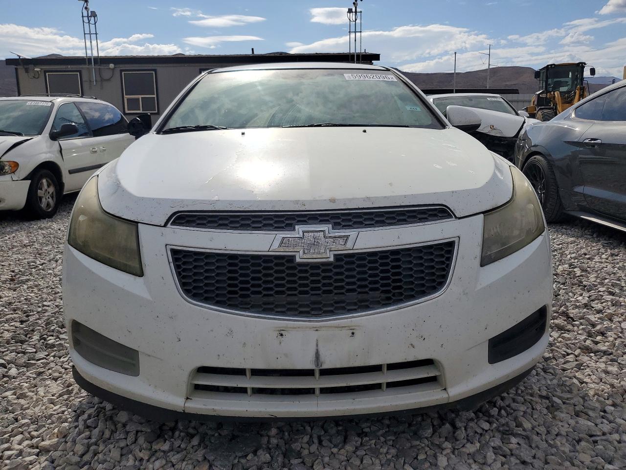 2013 Chevrolet Cruze Lt White vin: 1G1PE5SB4D7102354