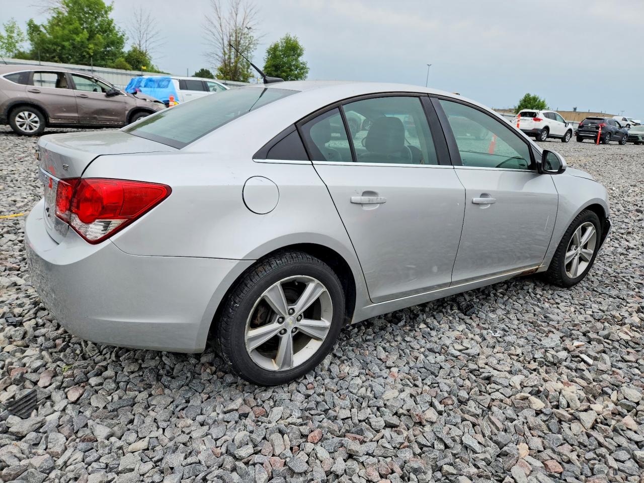 2013 Chevrolet Cruze Lt Silver vin: 1G1PE5SB4D7154812