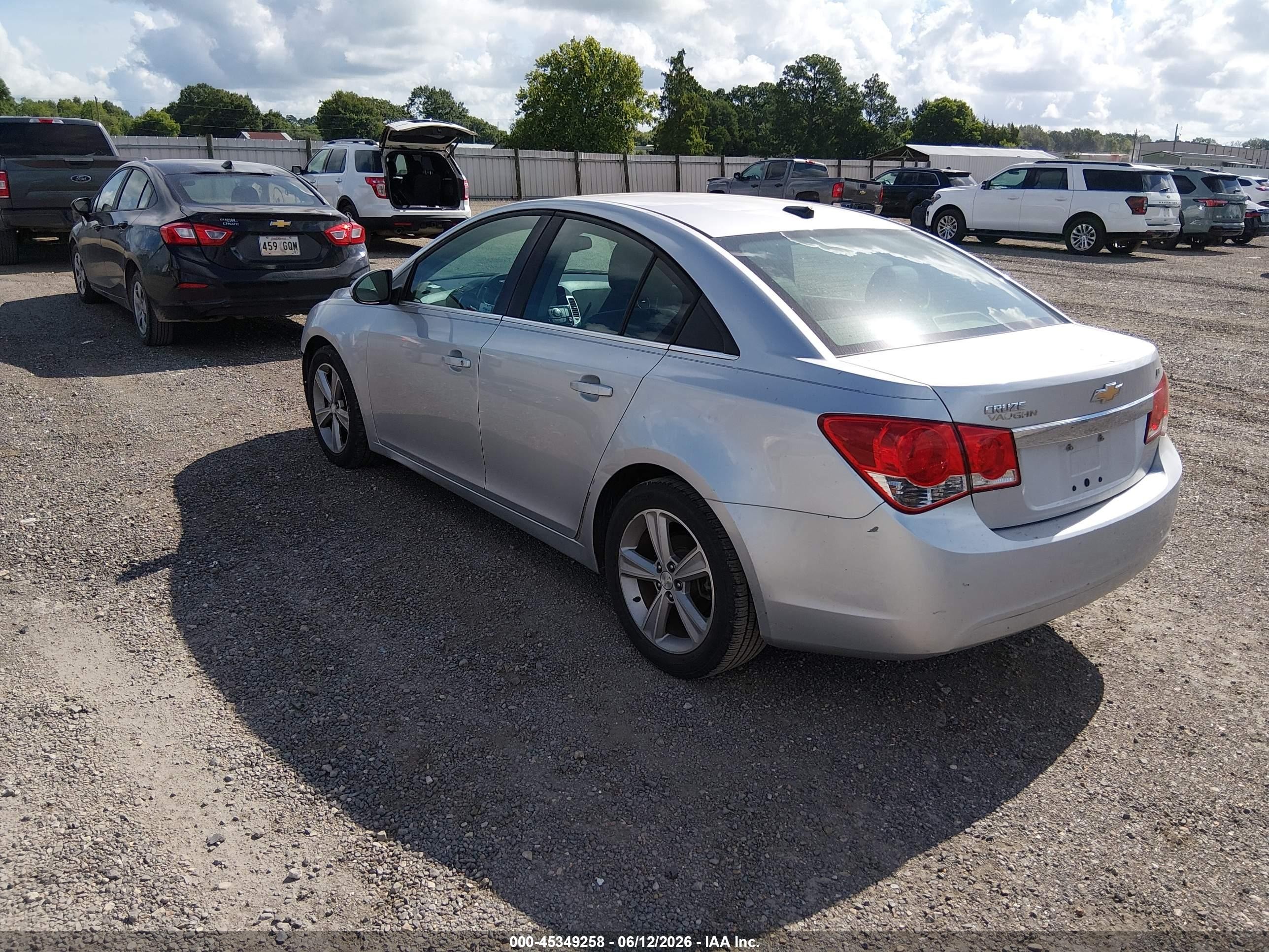 2013 Chevrolet Cruze 2lt Auto Silver vin: 1G1PE5SB4D7155331
