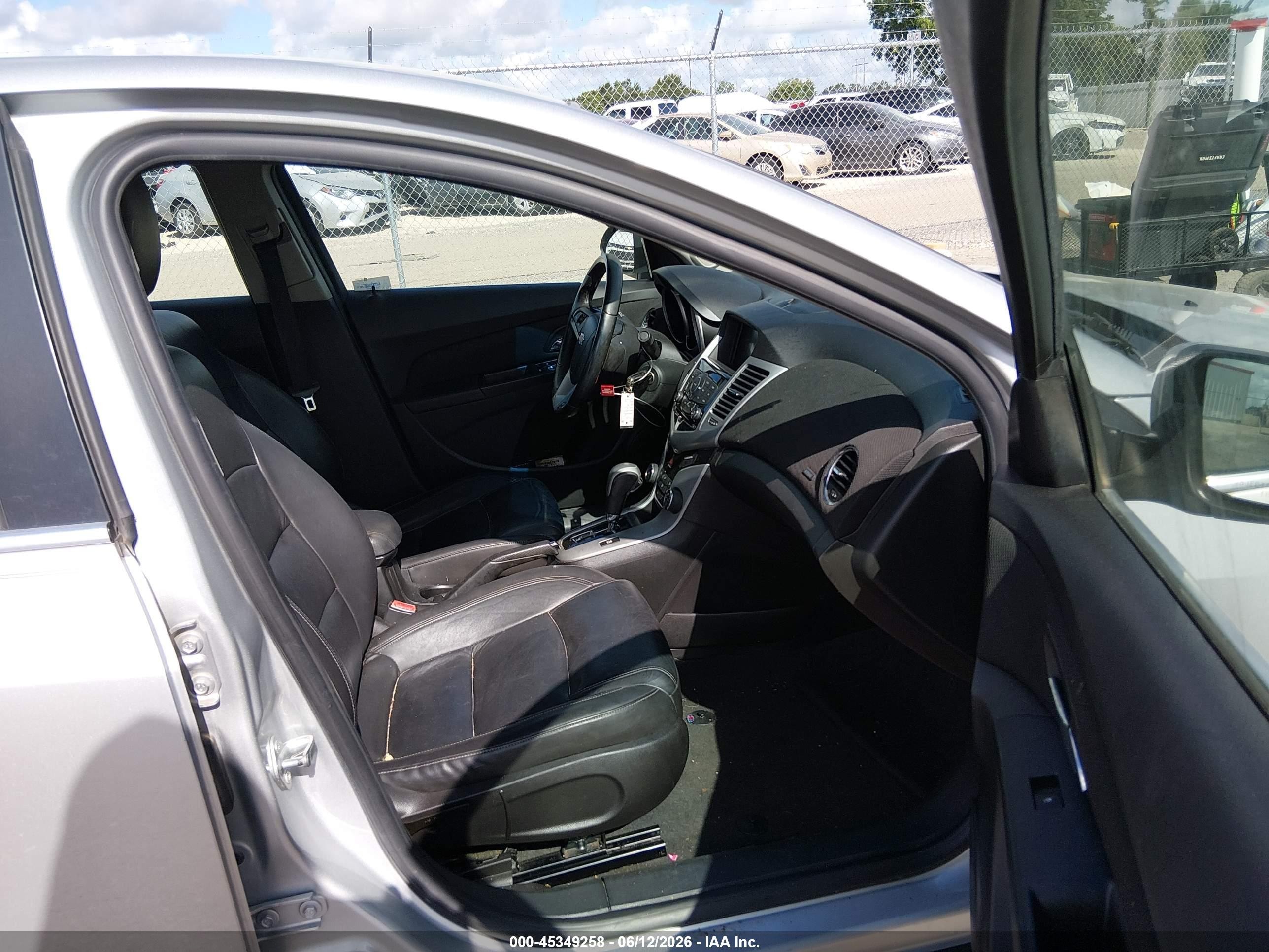 2013 Chevrolet Cruze 2lt Auto Silver vin: 1G1PE5SB4D7155331