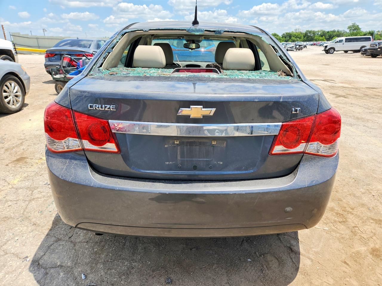 2013 Chev Cruze Lt Gray vin: 1G1PE5SB4D7188460