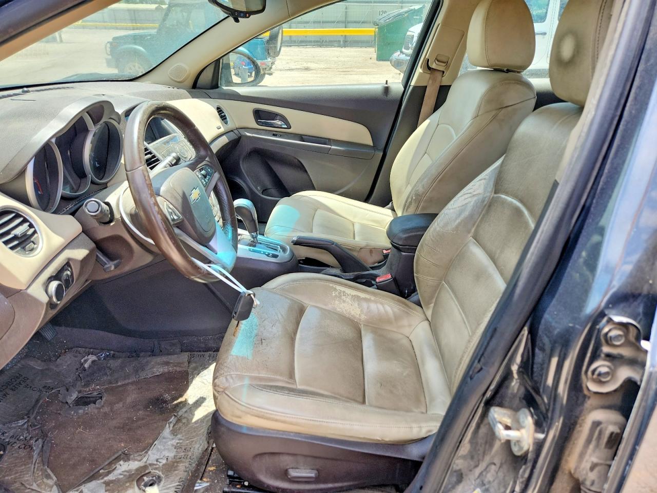 2013 Chev Cruze Lt Gray vin: 1G1PE5SB4D7188460