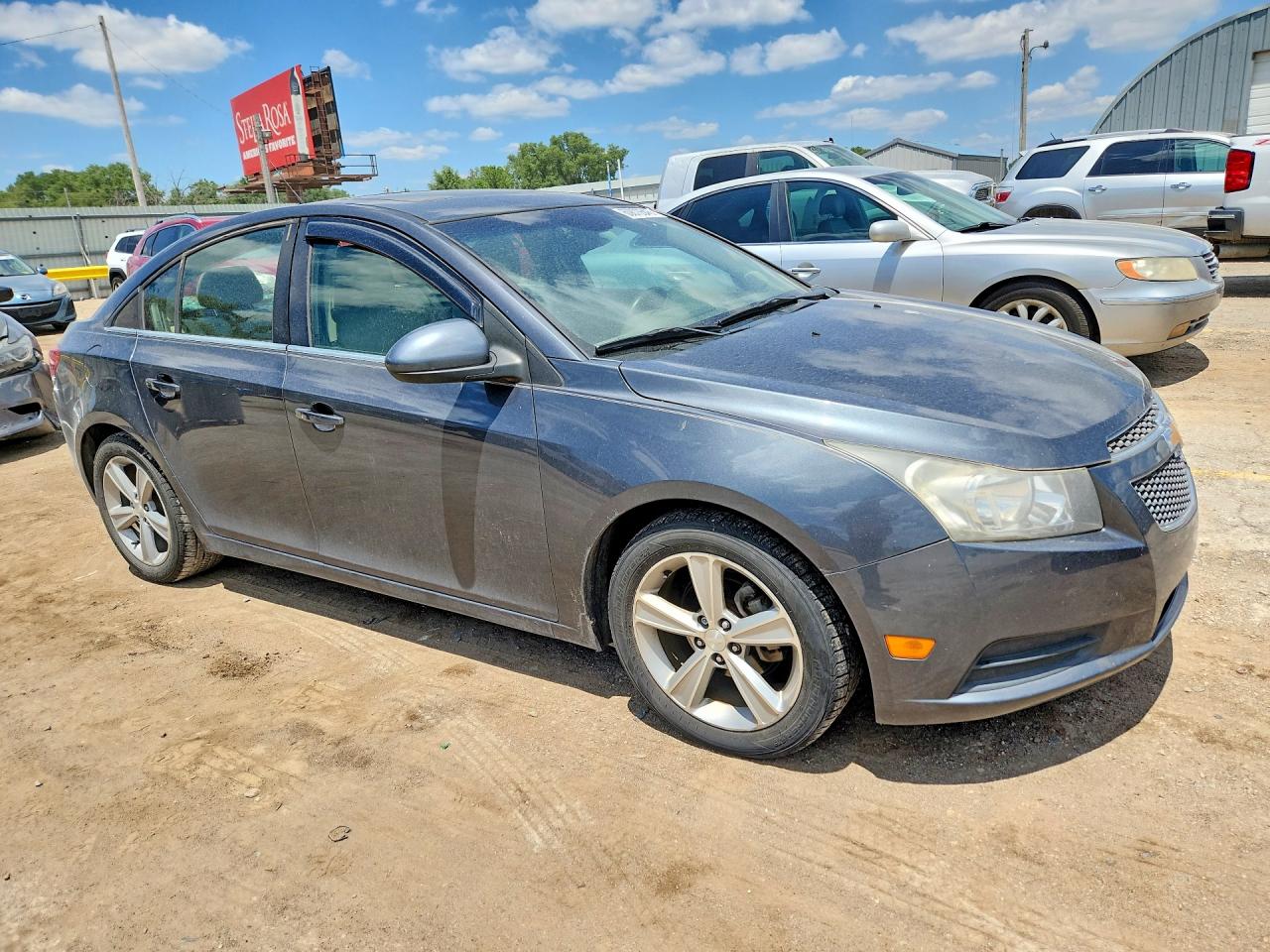2013 Chev Cruze Lt Gray vin: 1G1PE5SB4D7188460