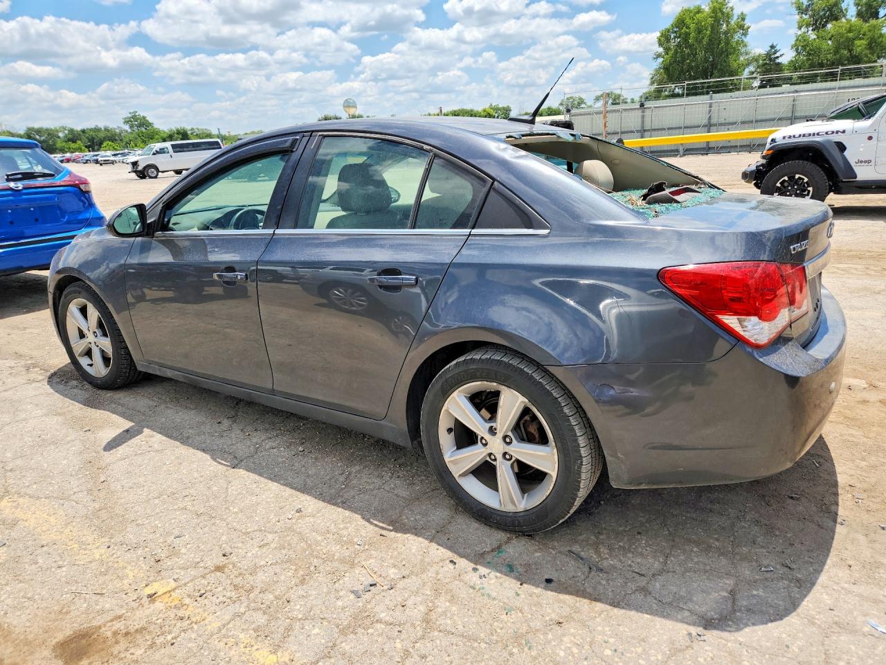 2013 Chev Cruze Lt Gray vin: 1G1PE5SB4D7188460