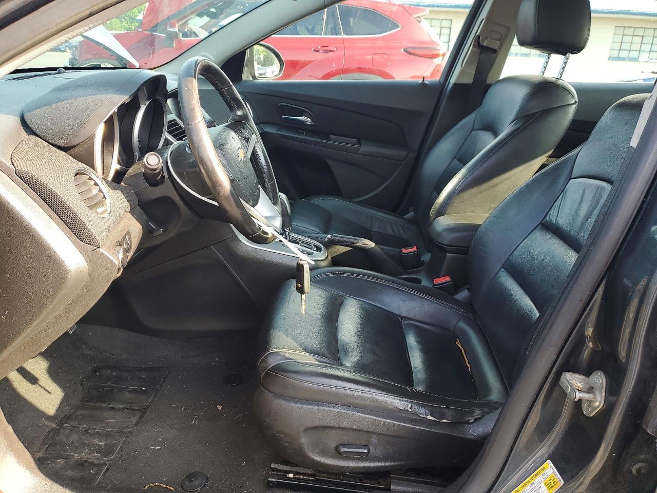 2013 Chevrolet Cruze Lt Gray vin: 1G1PE5SB4D7197031