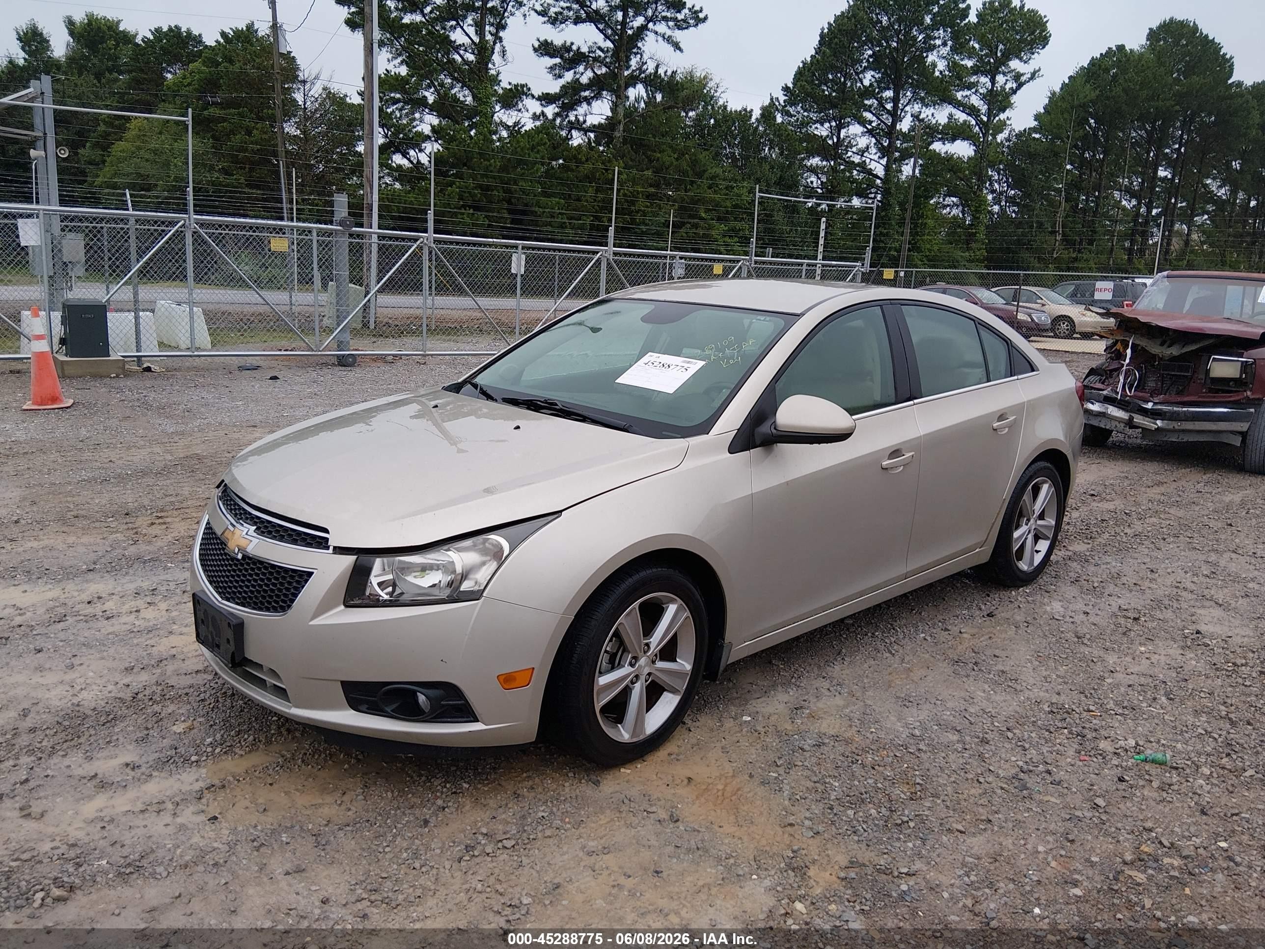 2013 Chevrolet Cruze 2lt Auto Gold vin: 1G1PE5SB4D7289109