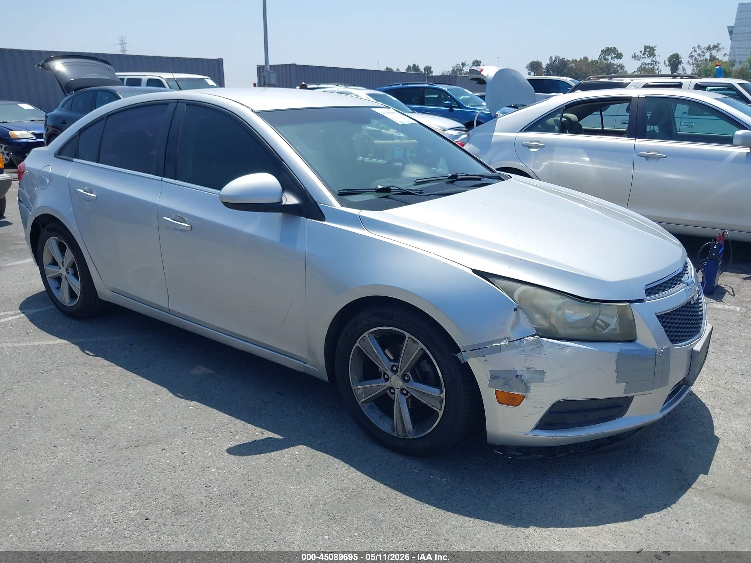 2013 Chevrolet Cruze 2lt Auto Silver vin: 1G1PE5SB4D7326000