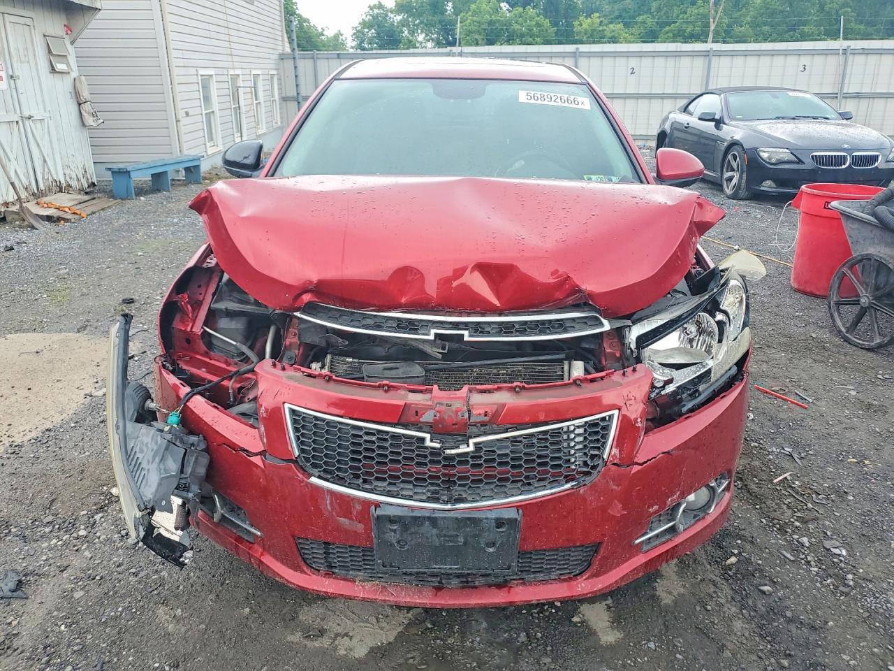 2014 Chevrolet Cruze Lt Красный vin: 1G1PE5SB4E7182871