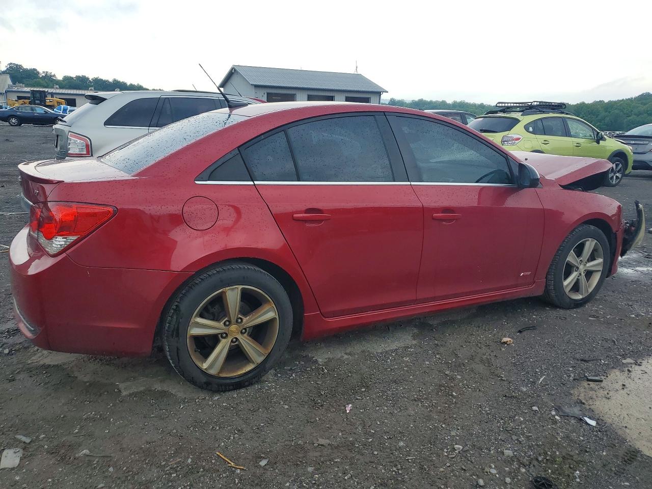 2014 Chevrolet Cruze Lt Красный vin: 1G1PE5SB4E7182871