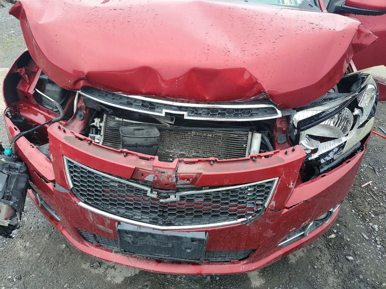 2014 Chevrolet Cruze Lt Красный vin: 1G1PE5SB4E7182871