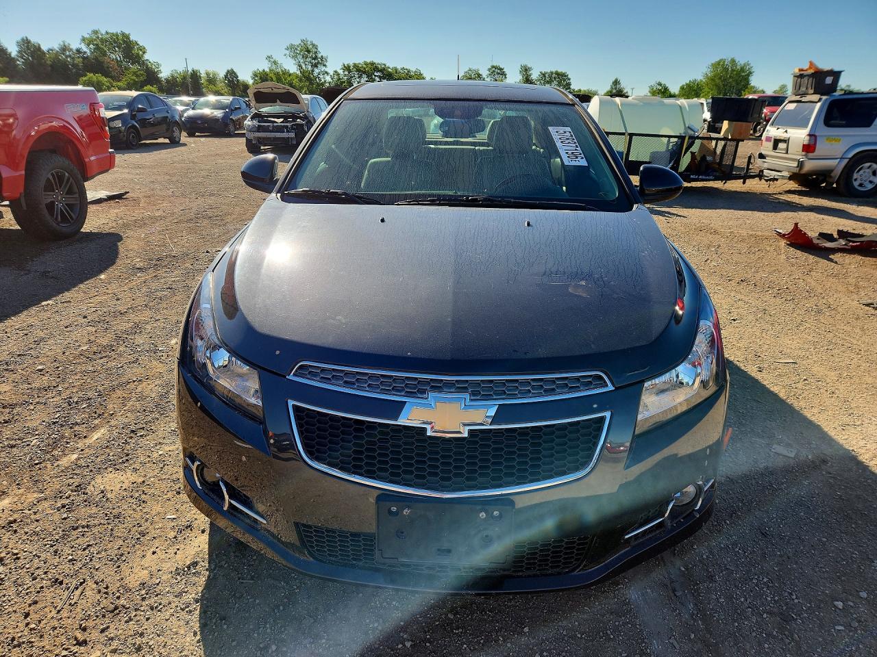2014 Chevrolet Cruze Lt Charcoal vin: 1G1PE5SB4E7214685