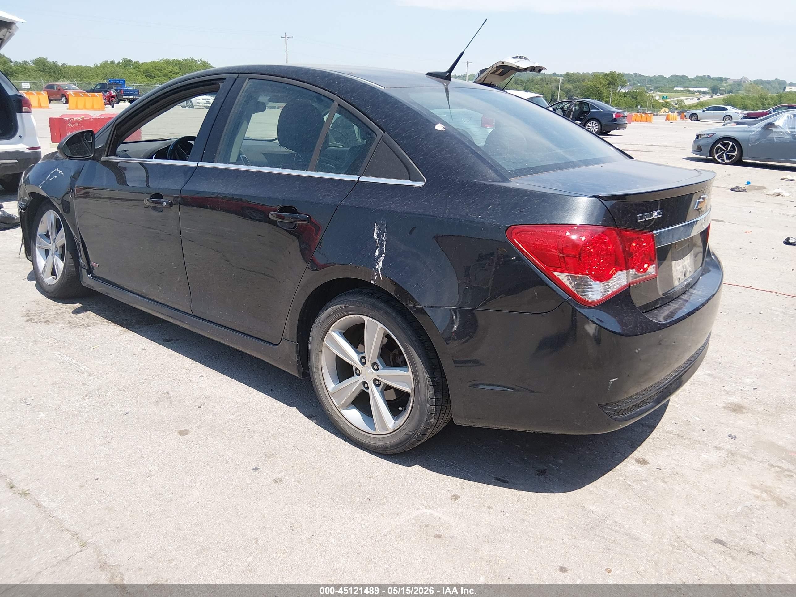 2014 Chevrolet Cruze 2lt Auto Black vin: 1G1PE5SB4E7233074
