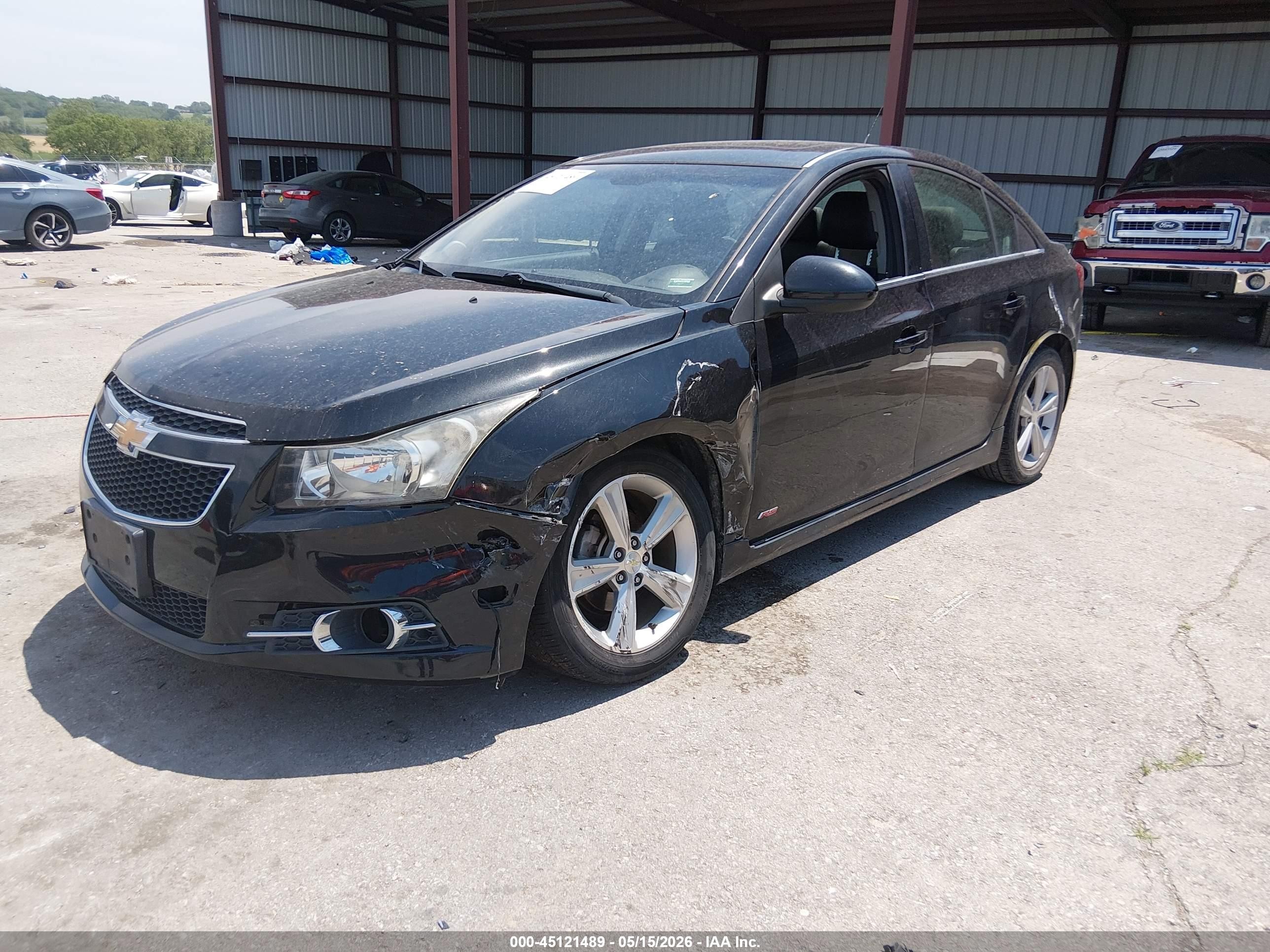 2014 Chevrolet Cruze 2lt Auto Black vin: 1G1PE5SB4E7233074