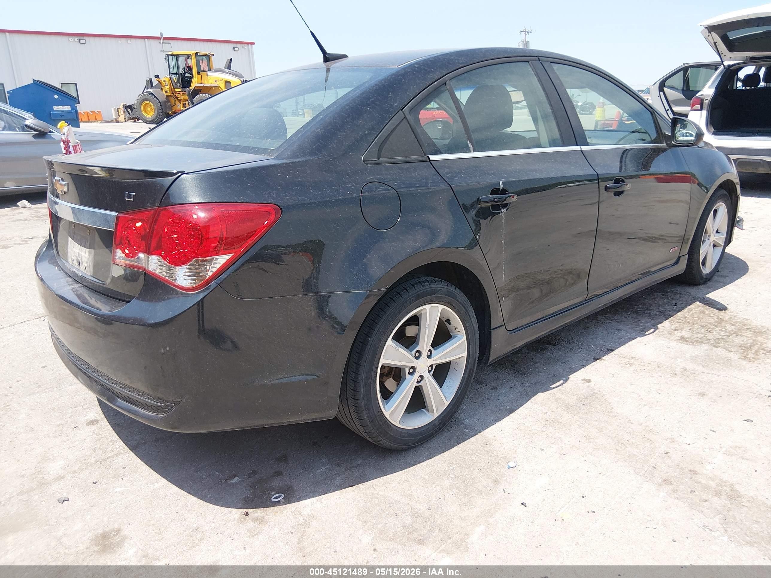 2014 Chevrolet Cruze 2lt Auto Black vin: 1G1PE5SB4E7233074