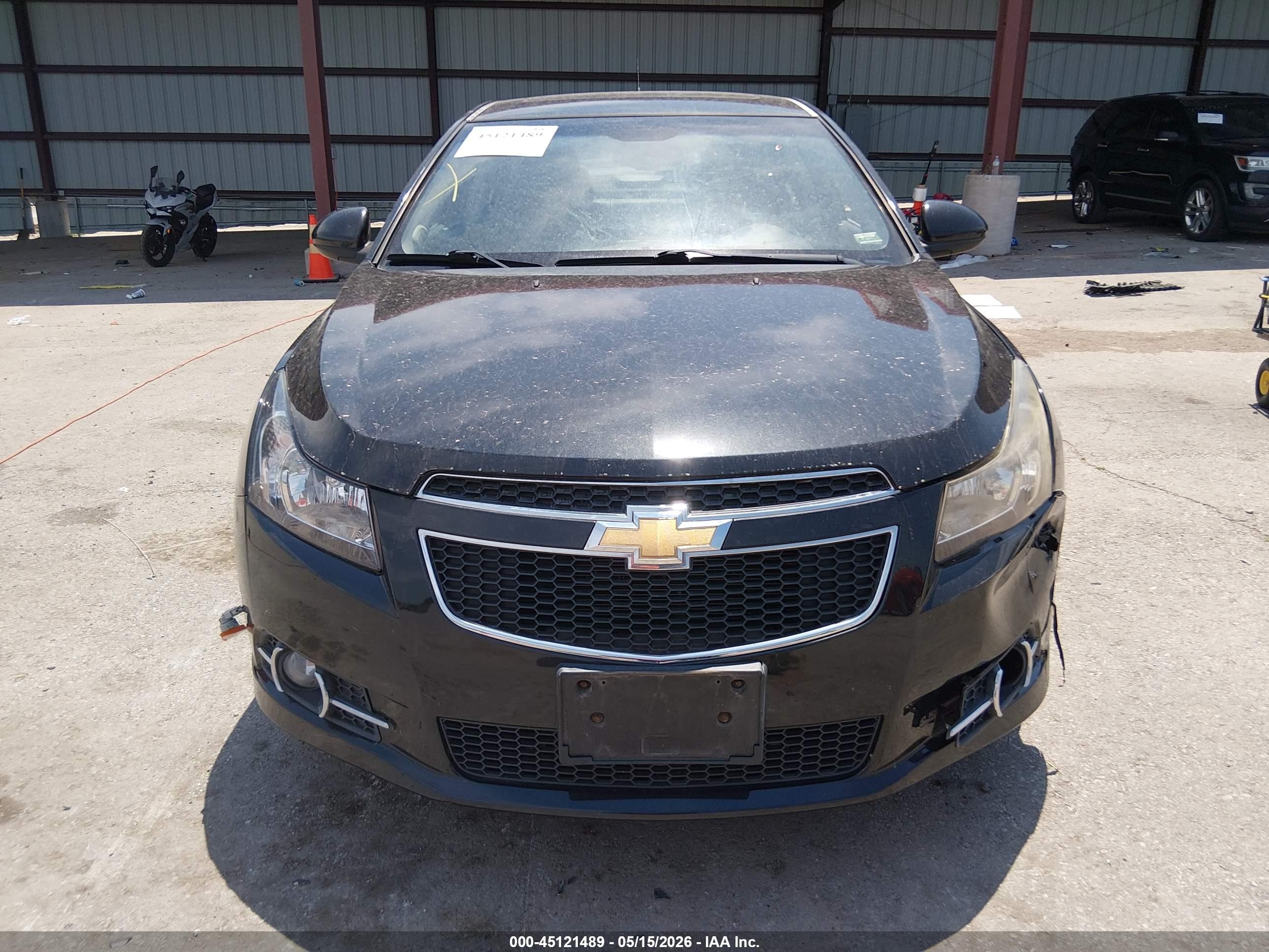 2014 Chevrolet Cruze 2lt Auto Black vin: 1G1PE5SB4E7233074