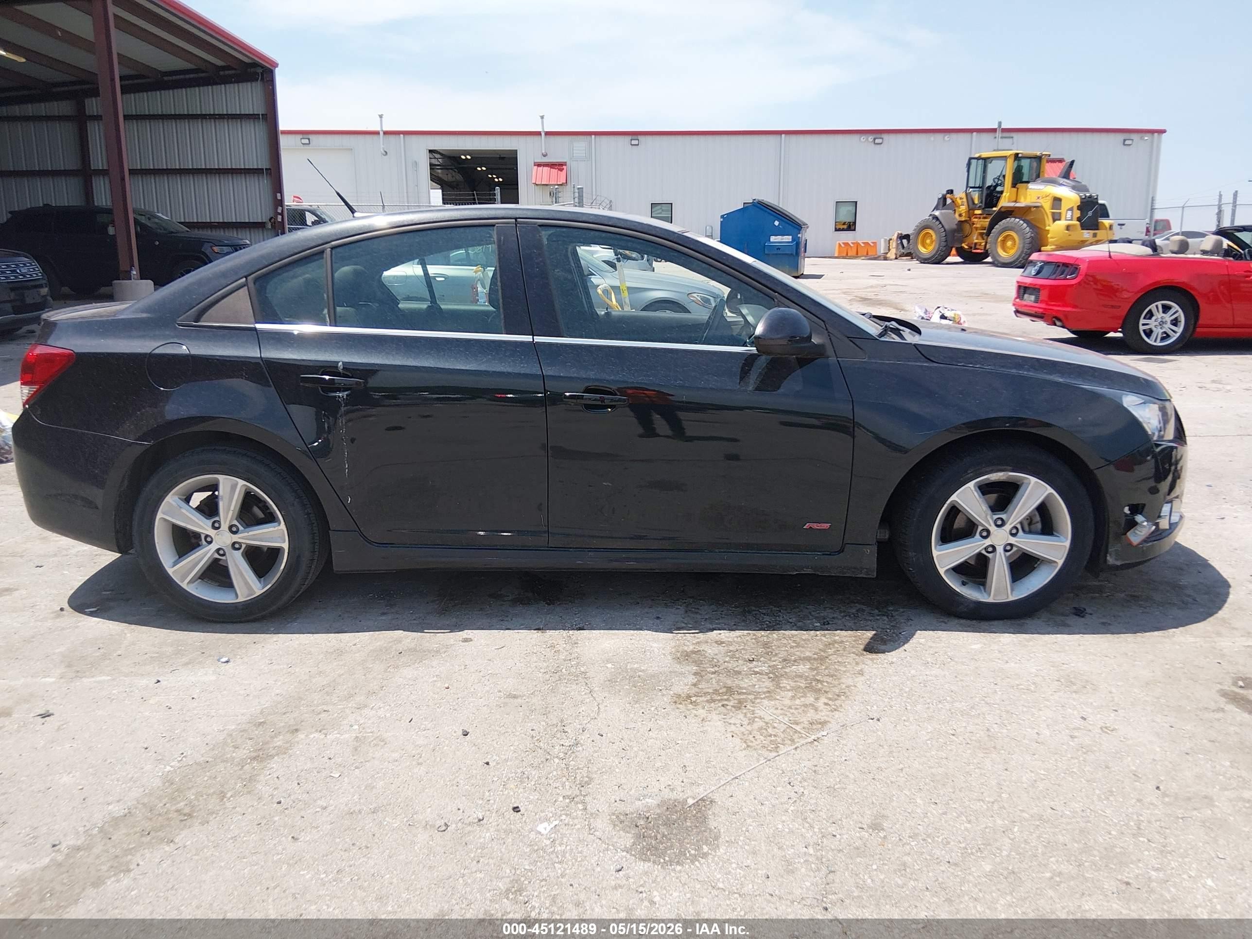 2014 Chevrolet Cruze 2lt Auto Black vin: 1G1PE5SB4E7233074