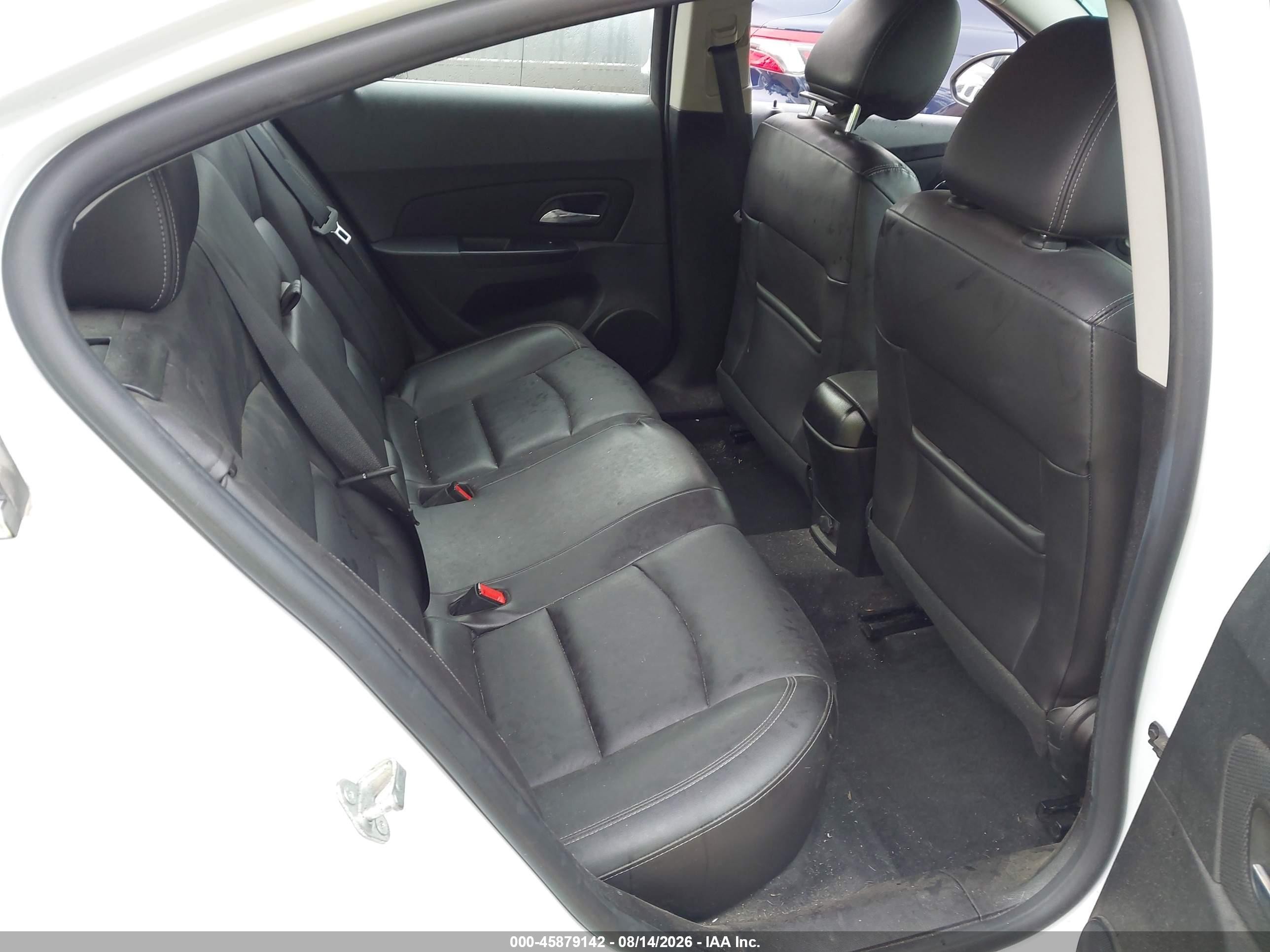 2014 Chevrolet Cruze 2lt Auto White vin: 1G1PE5SB4E7300708
