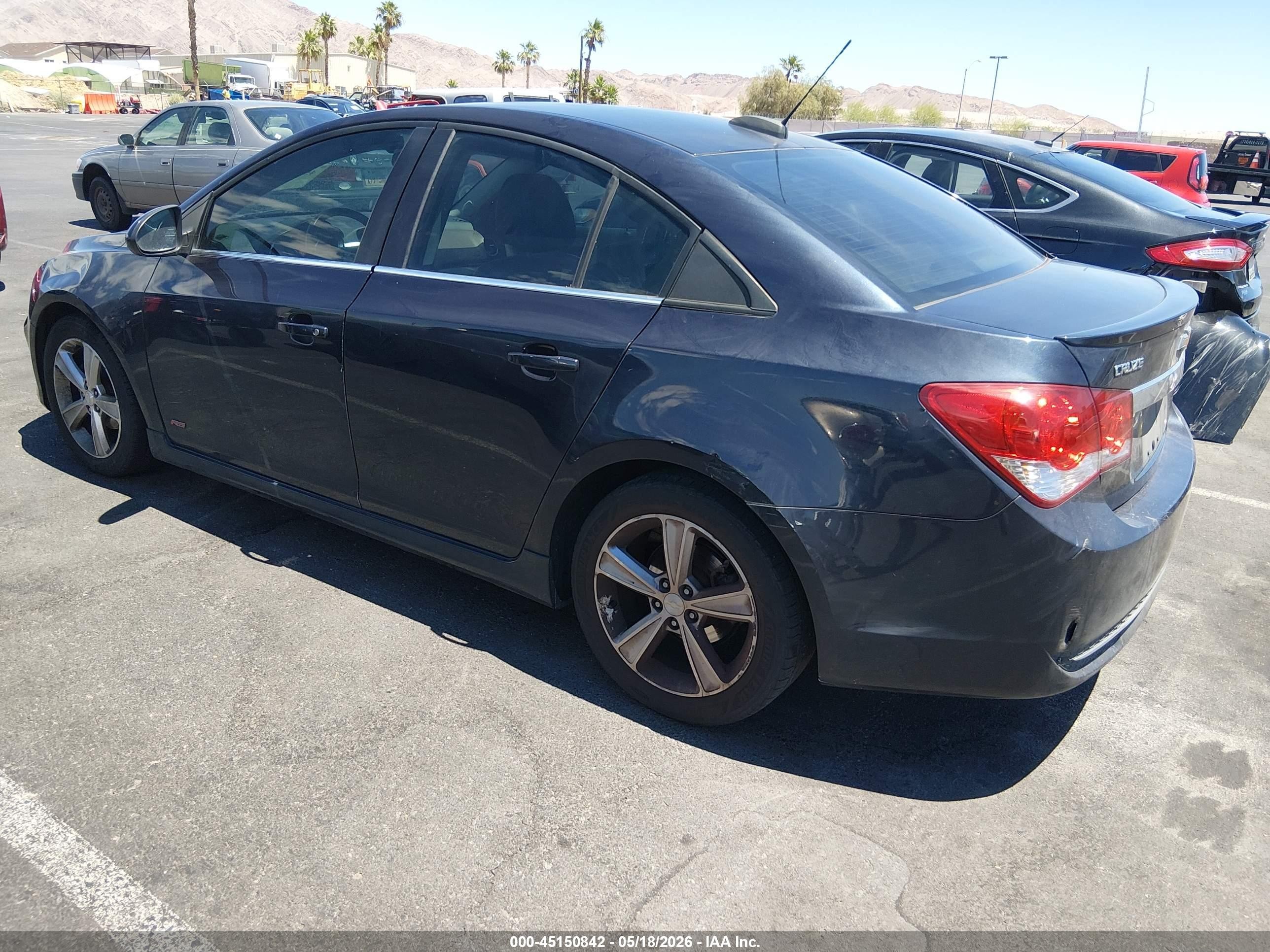 2015 Chevrolet Cruze 2lt Auto Blue vin: 1G1PE5SB4F7114412