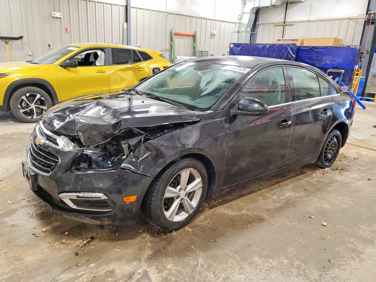 2015 Chevrolet Cruze Lt Black vin: 1G1PE5SB4F7236204