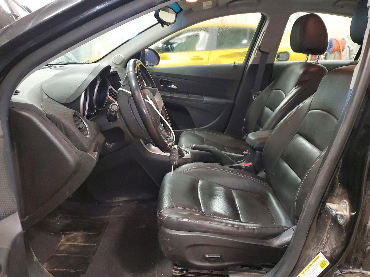 2015 Chevrolet Cruze Lt Black vin: 1G1PE5SB4F7236204