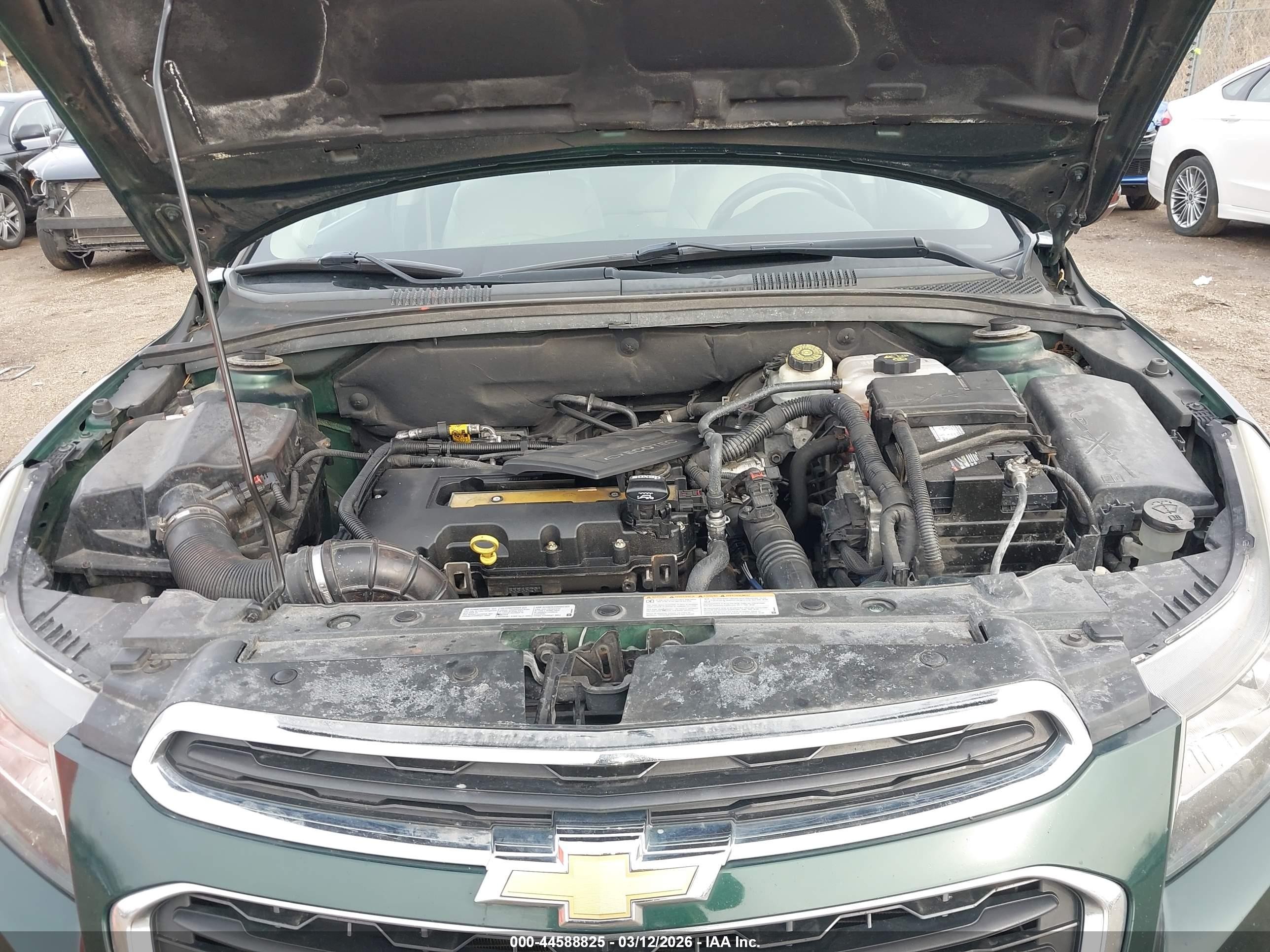 2015 Chevrolet Cruze 2lt Auto Green vin: 1G1PE5SB4F7254377