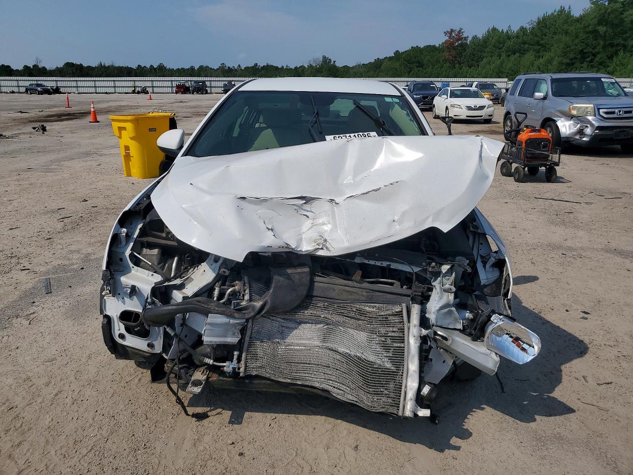 2015 Chevrolet Cruze Lt White vin: 1G1PE5SB4F7290778