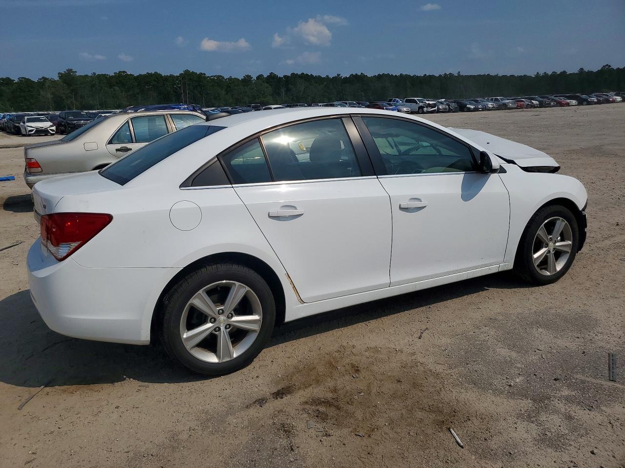 2015 Chevrolet Cruze Lt White vin: 1G1PE5SB4F7290778