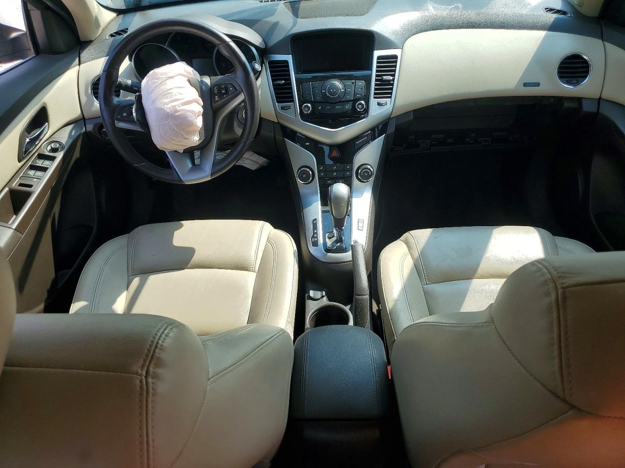 2015 Chevrolet Cruze Lt White vin: 1G1PE5SB4F7290778