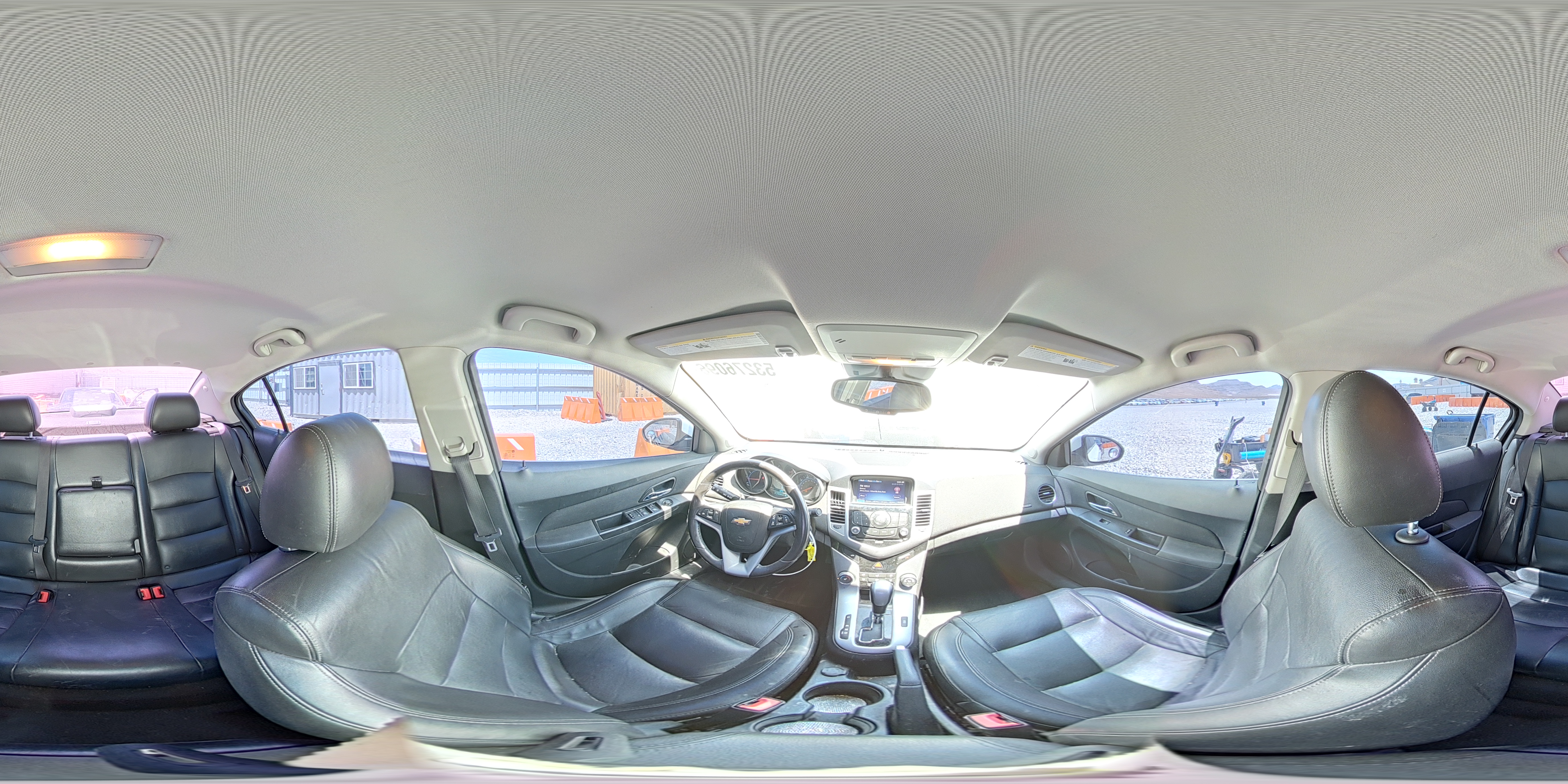 2015 Chevrolet Cruze Lt White vin: 1G1PE5SB4F7301049
