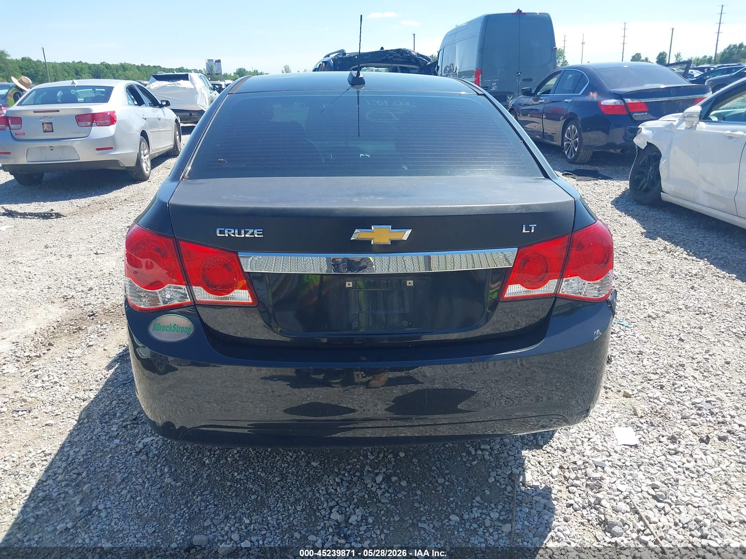 2016 Chevrolet Cruze Limited 1lt Auto Black vin: 1G1PE5SB4G7162008