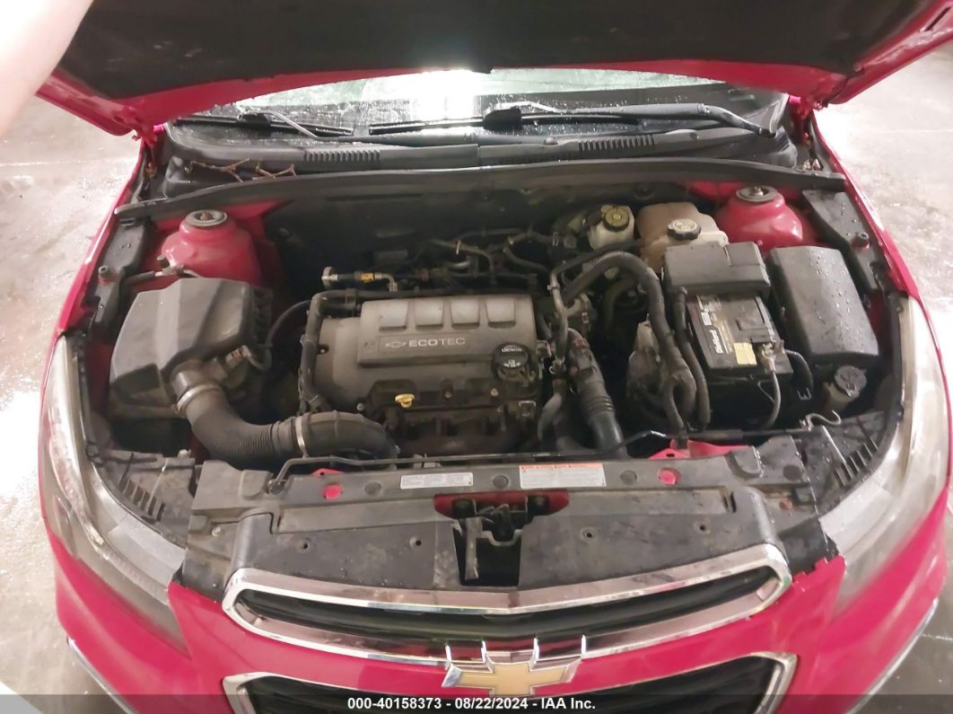 2016 Chevrolet Cruze Limited 1lt Auto Red vin: 1G1PE5SB4G7171260