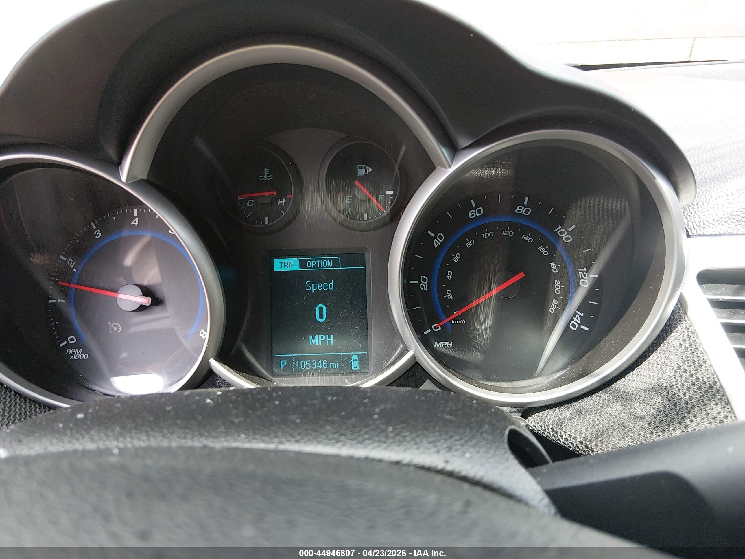 2016 Chevrolet Cruze Limited 1lt Auto Темно-бордовый vin: 1G1PE5SB4G7177639