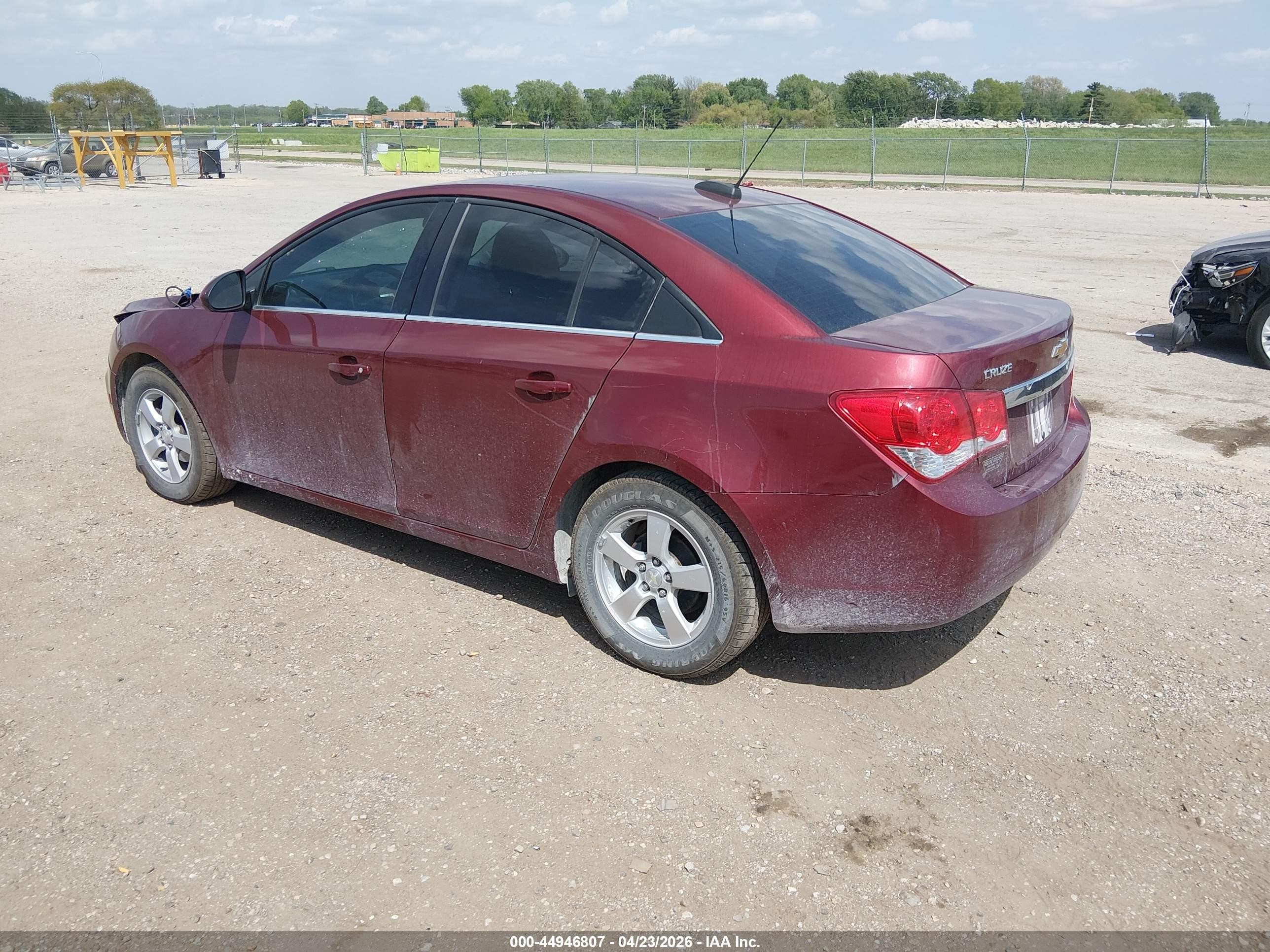2016 Chevrolet Cruze Limited 1lt Auto Темно-бордовый vin: 1G1PE5SB4G7177639