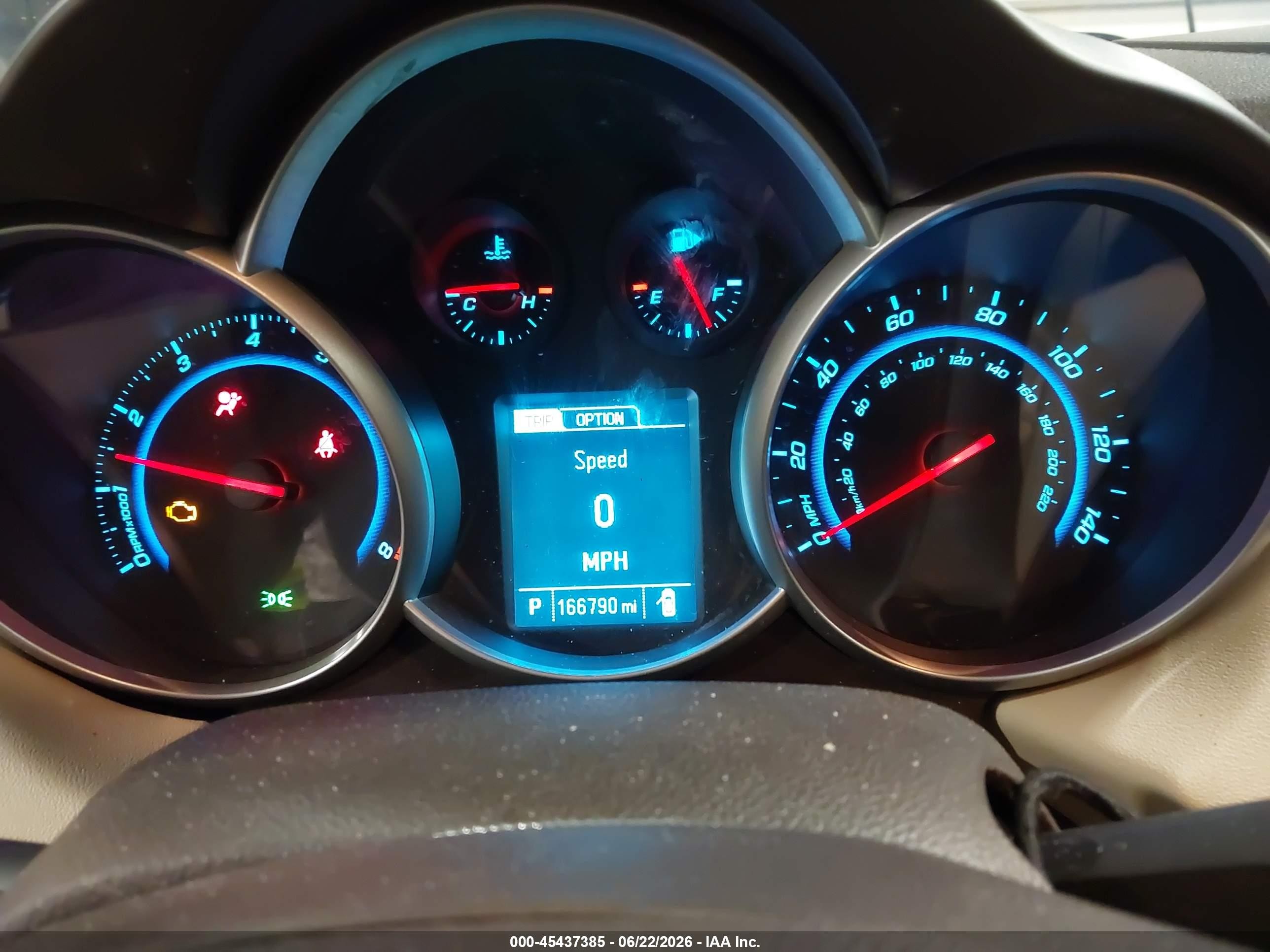 2013 Chevrolet Cruze 2lt Auto Black vin: 1G1PE5SB5D7185499