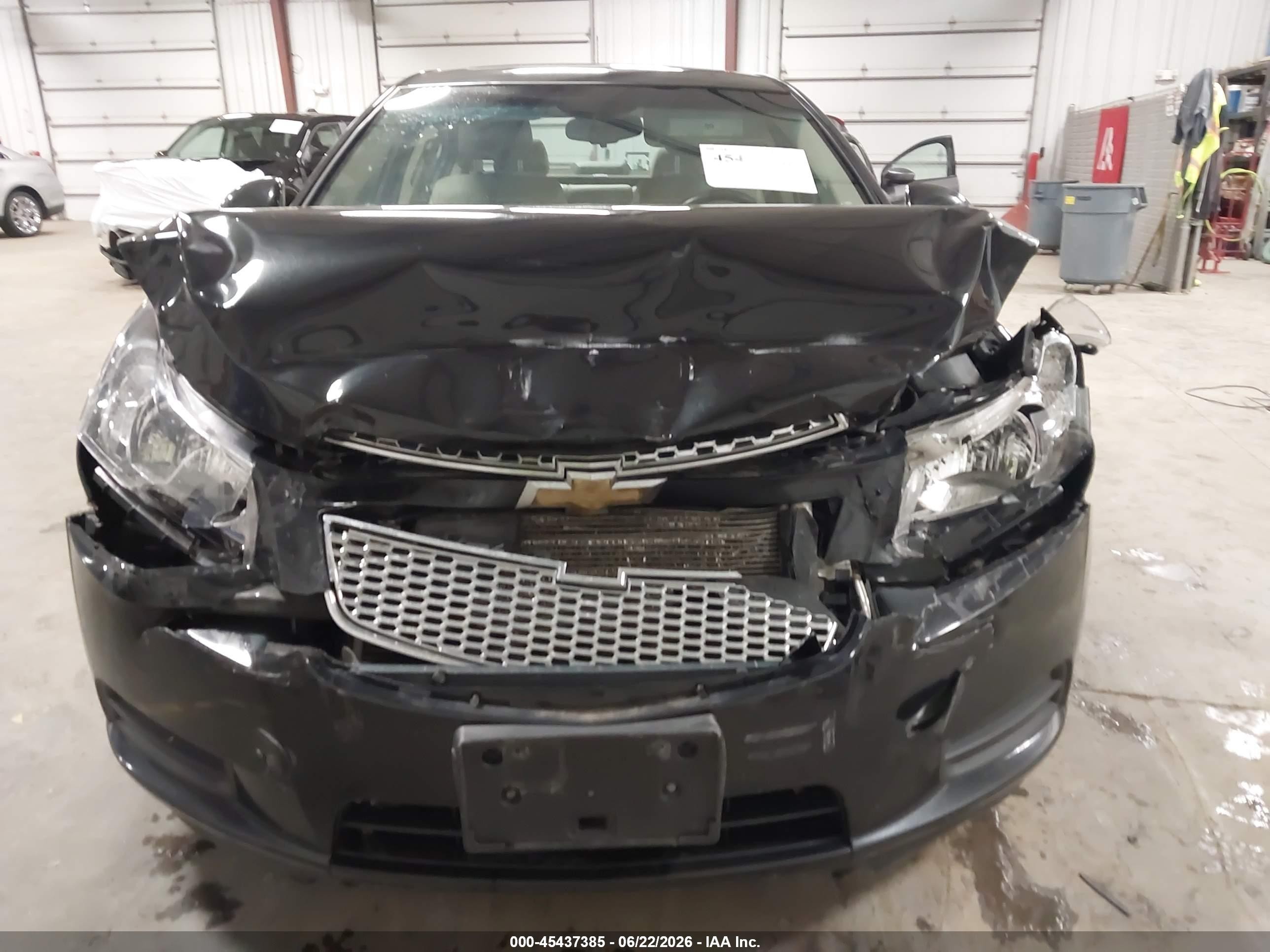 2013 Chevrolet Cruze 2lt Auto Black vin: 1G1PE5SB5D7185499