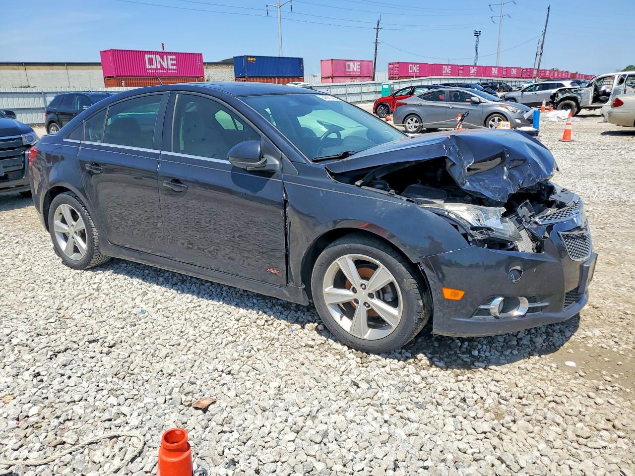 2013 Chevrolet Cruze Lt Черный vin: 1G1PE5SB5D7227511