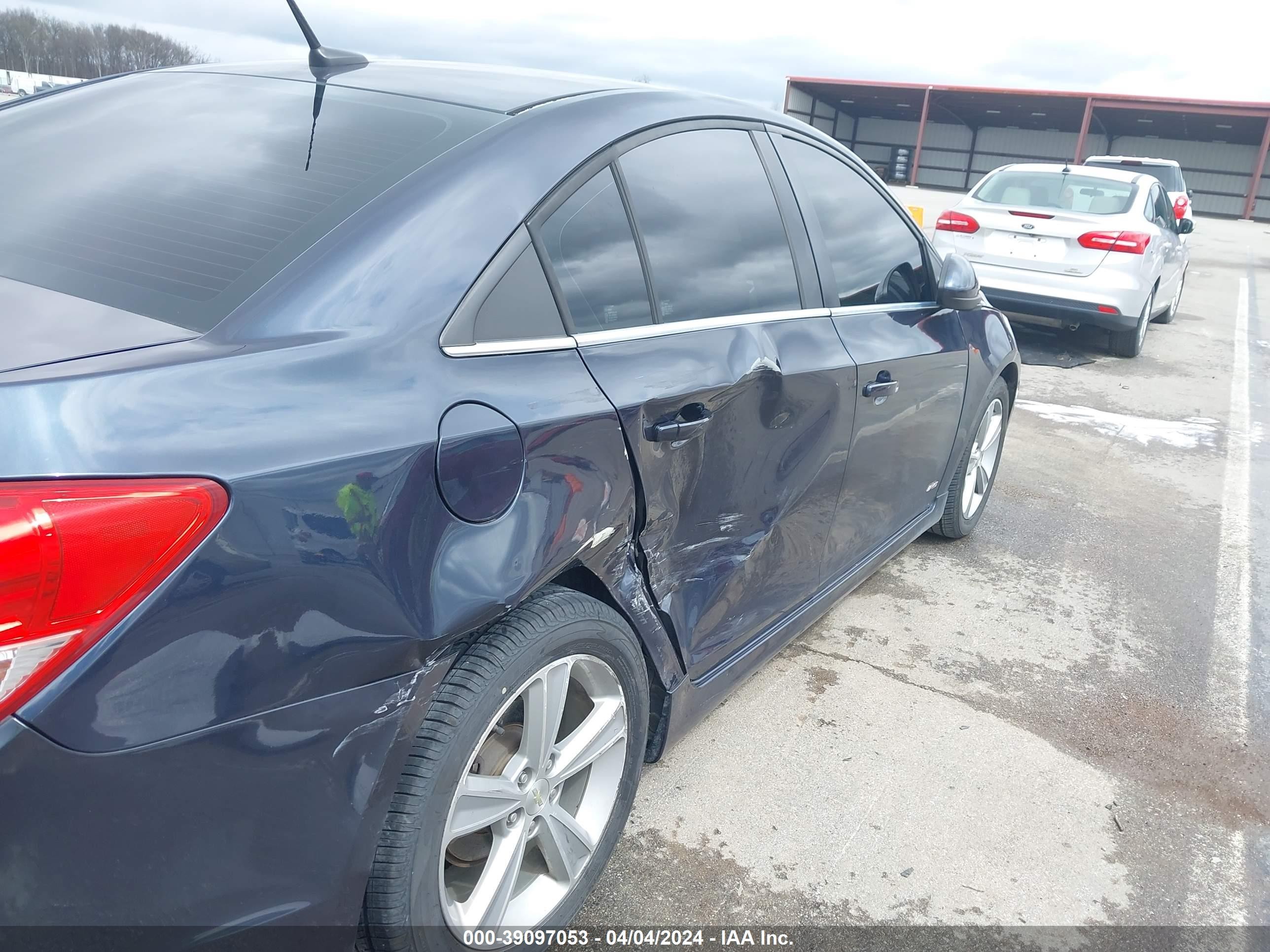 2014 Chevrolet Cruze 2lt Auto Dark Blue vin: 1G1PE5SB5E7292165