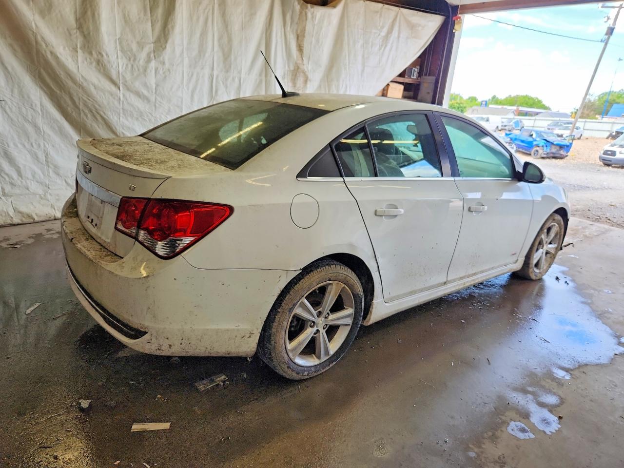 2014 Chevrolet Cruze Lt White vin: 1G1PE5SB5E7412448