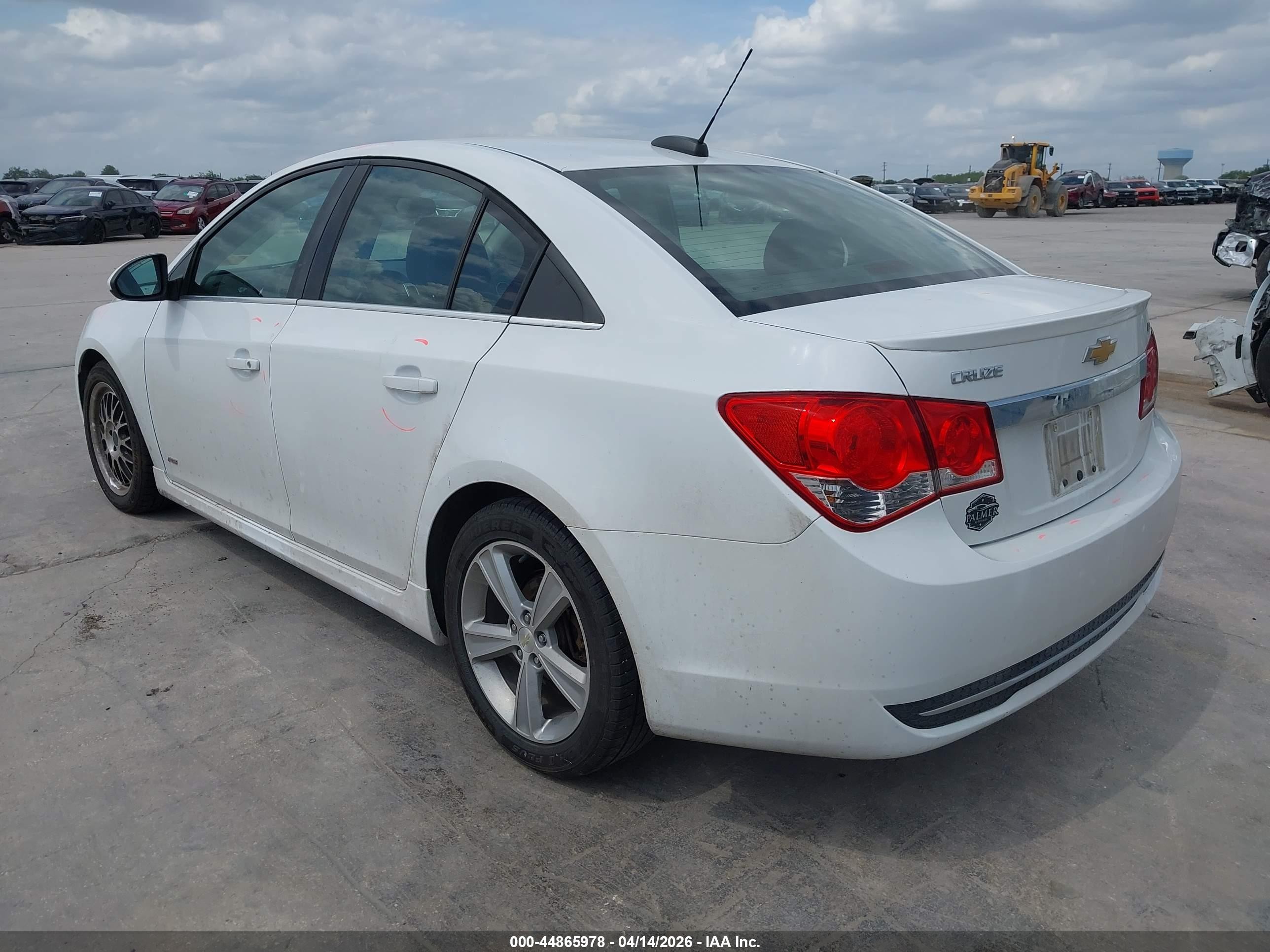2015 Chevrolet Cruze 2lt Auto White vin: 1G1PE5SB5F7121689