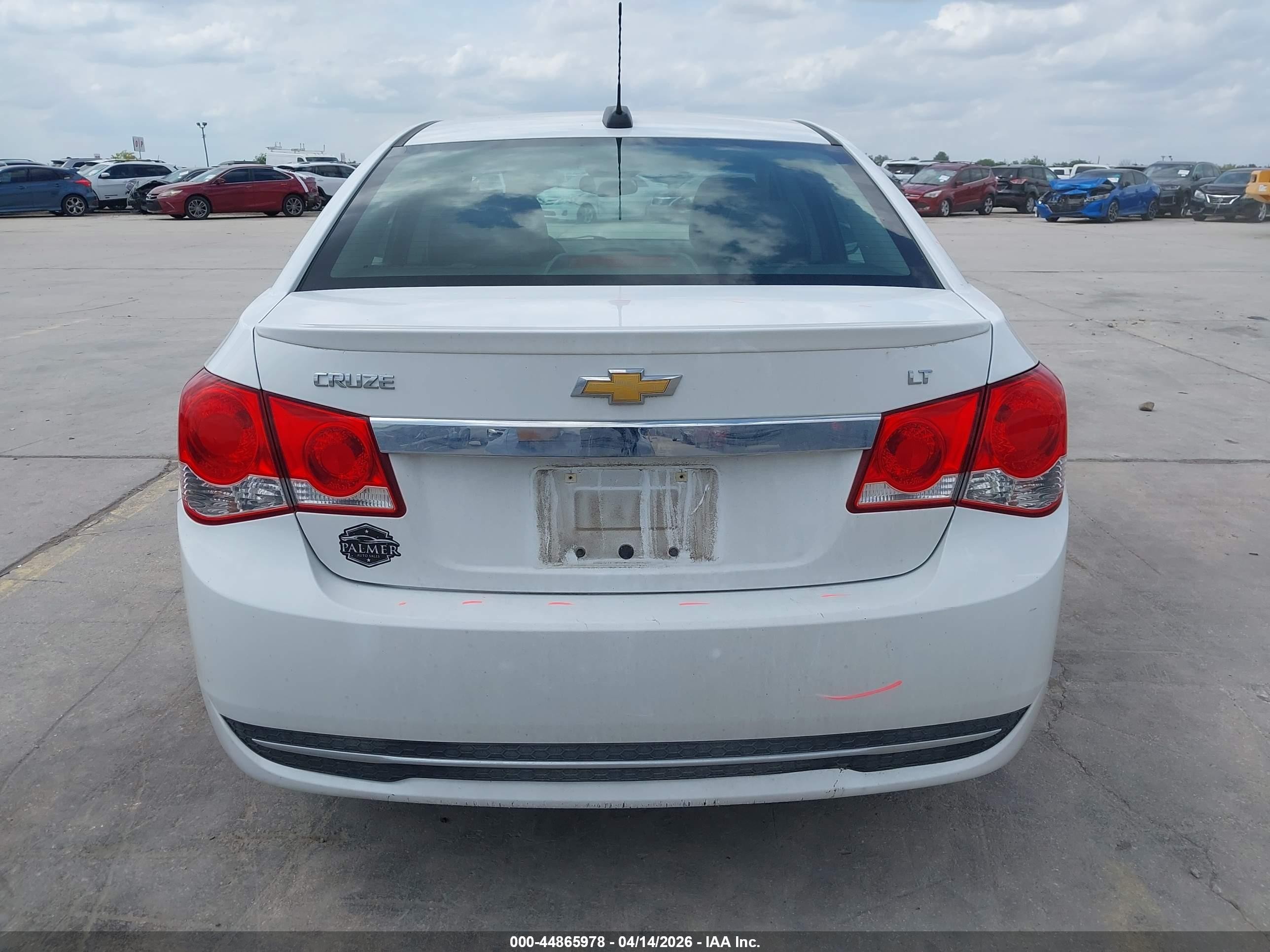 2015 Chevrolet Cruze 2lt Auto White vin: 1G1PE5SB5F7121689